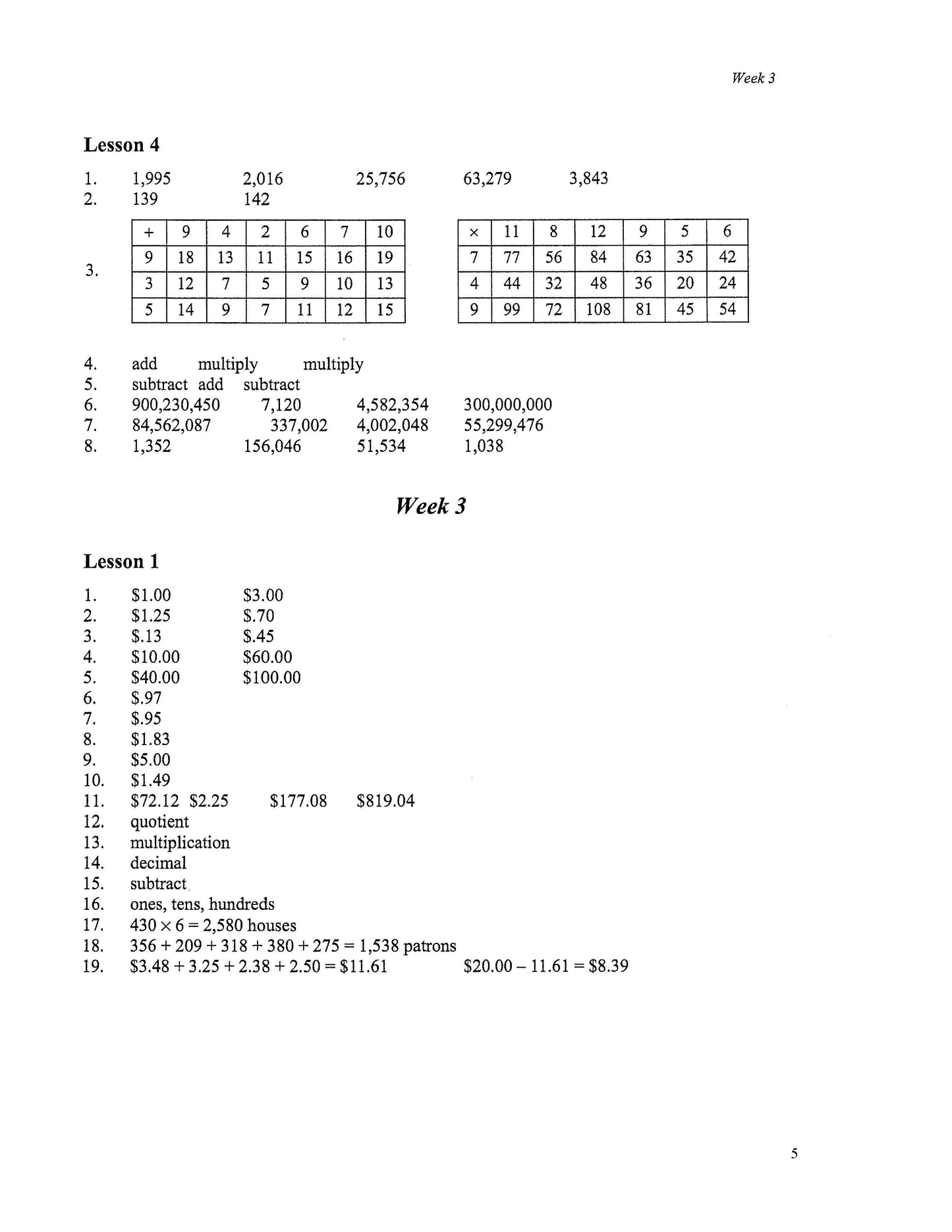 Math Grade 04