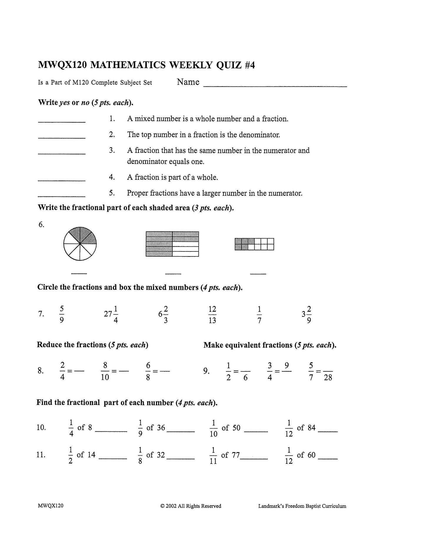 Math Grade 04