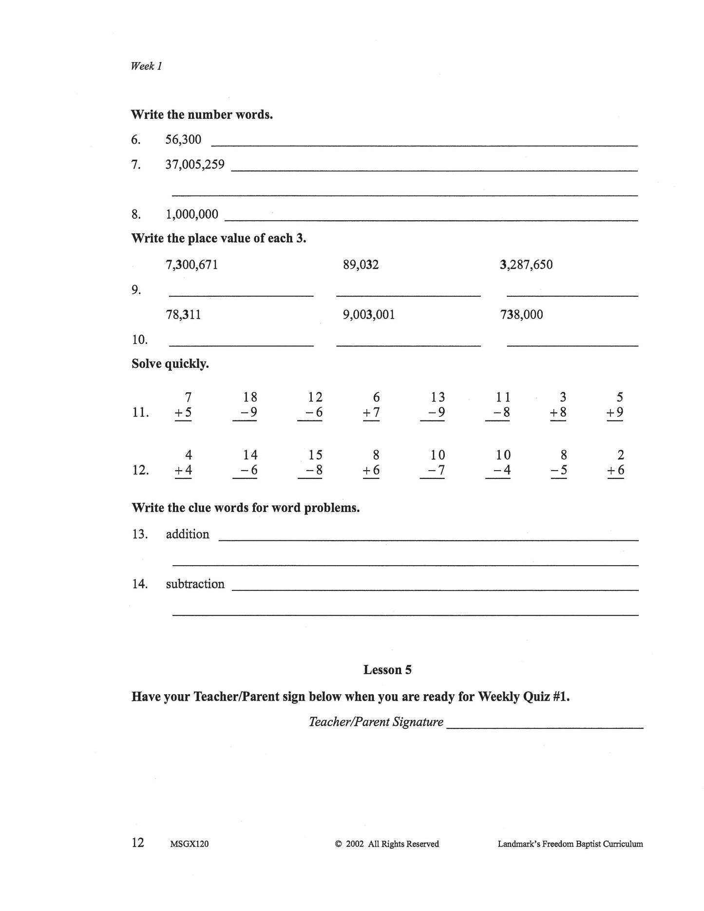 Math Grade 04