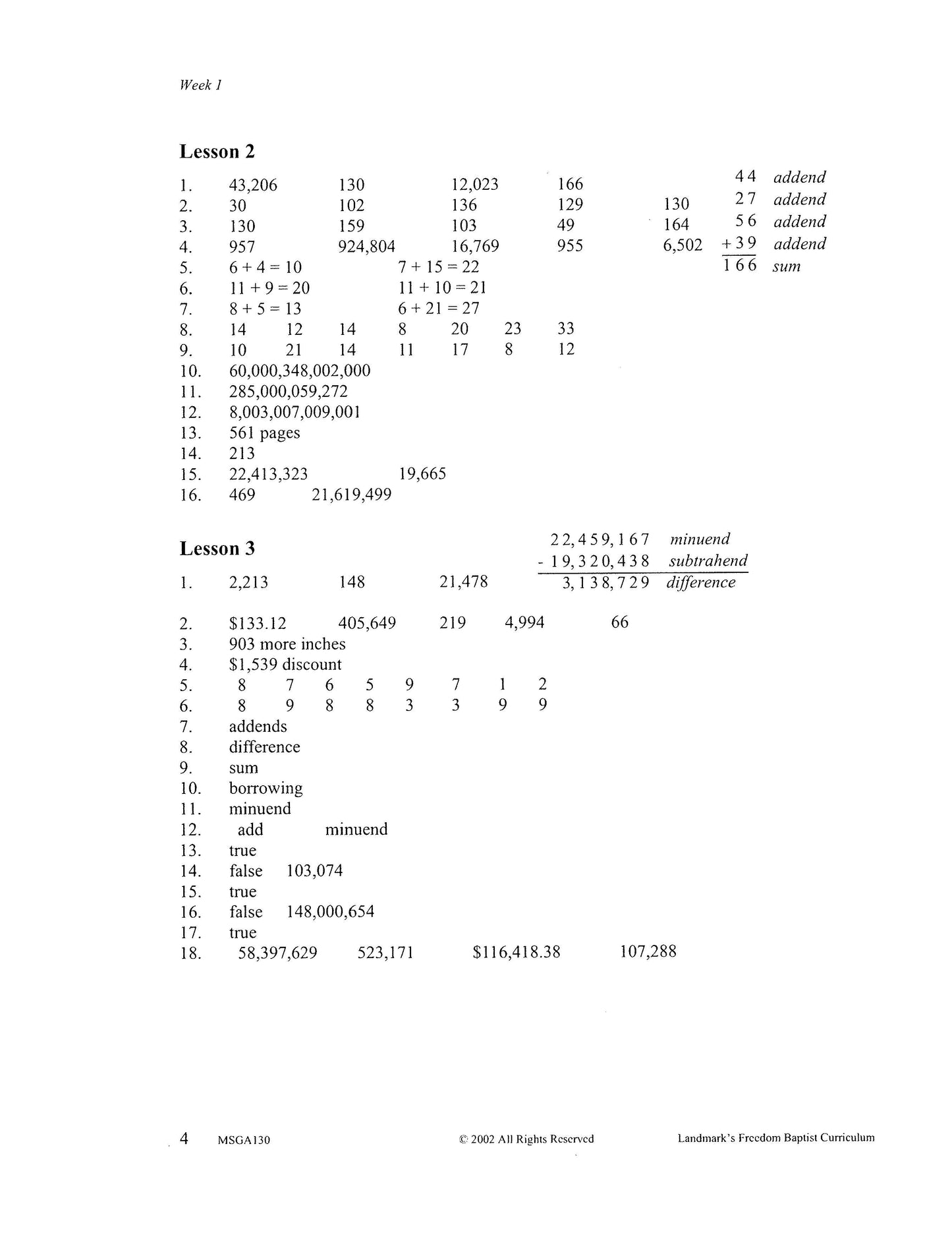 Math Grade 06