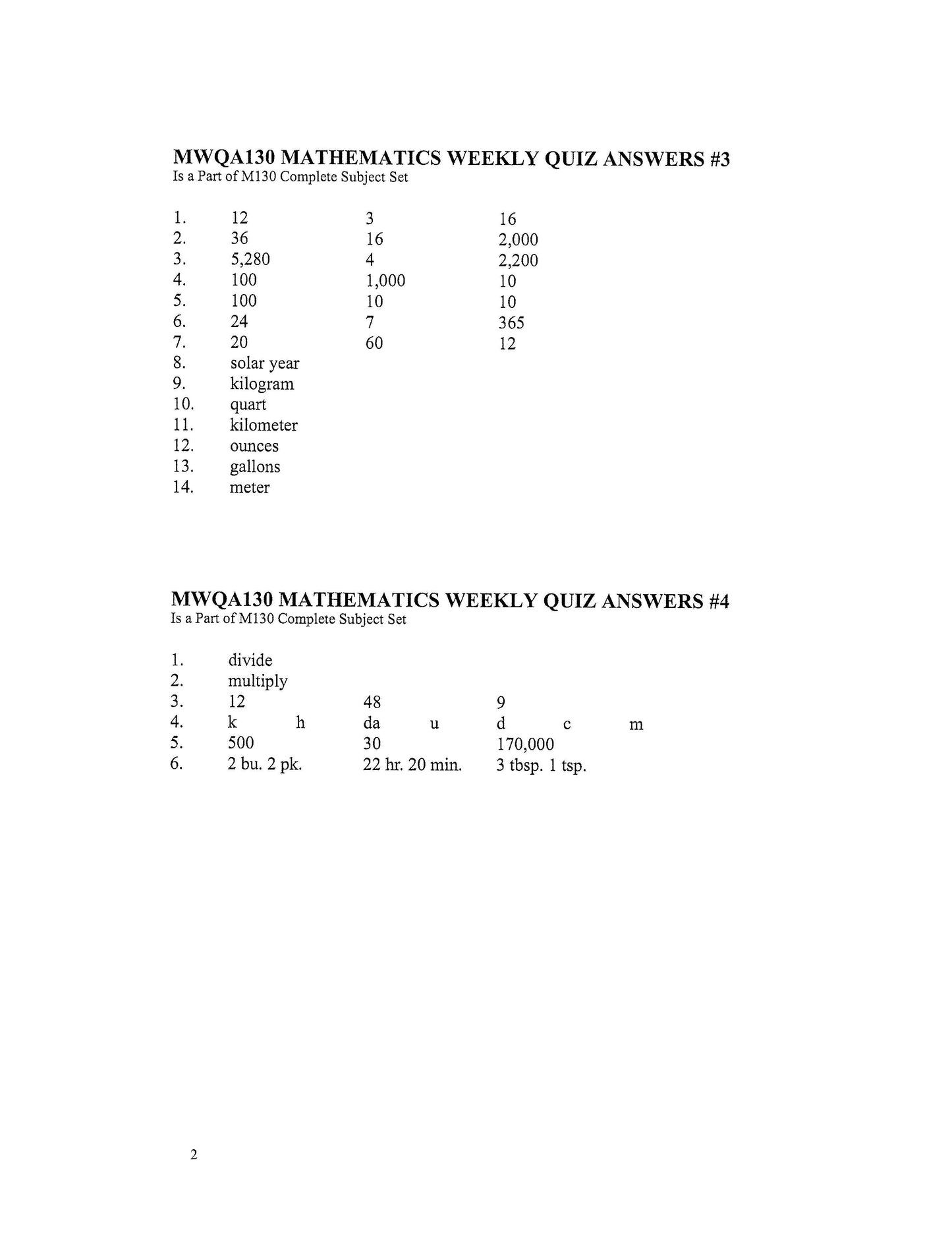 Math Grade 06