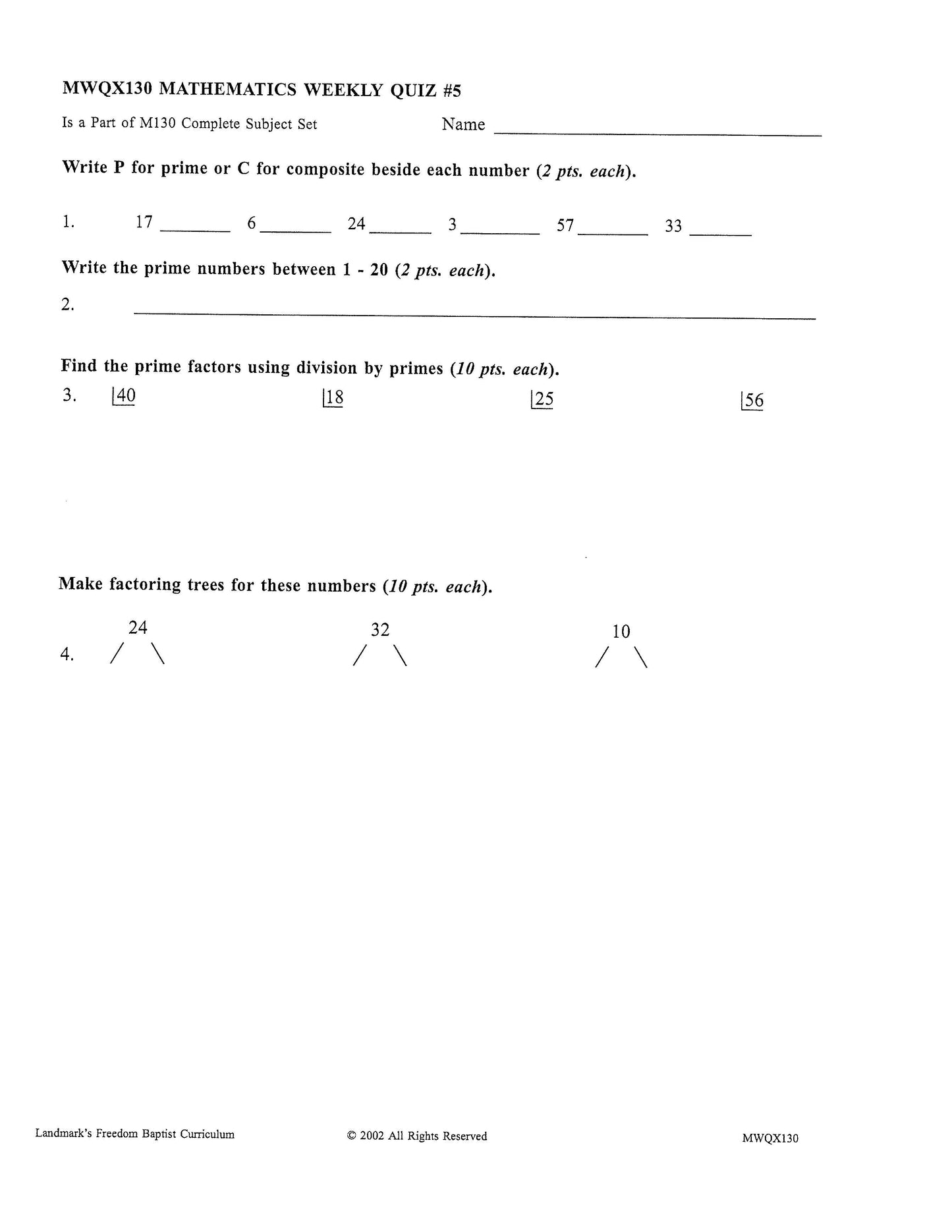 Math Grade 06