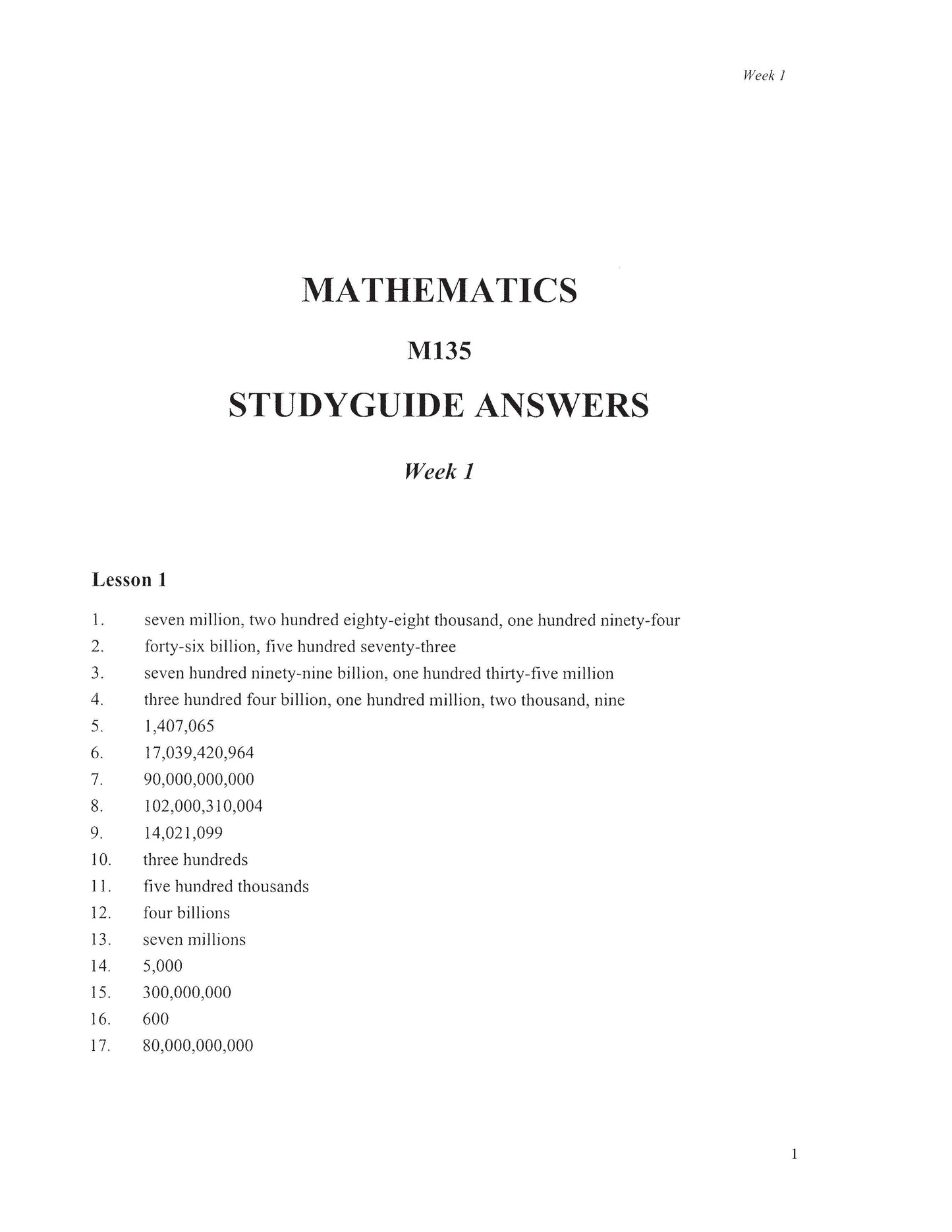 Math Grade 07