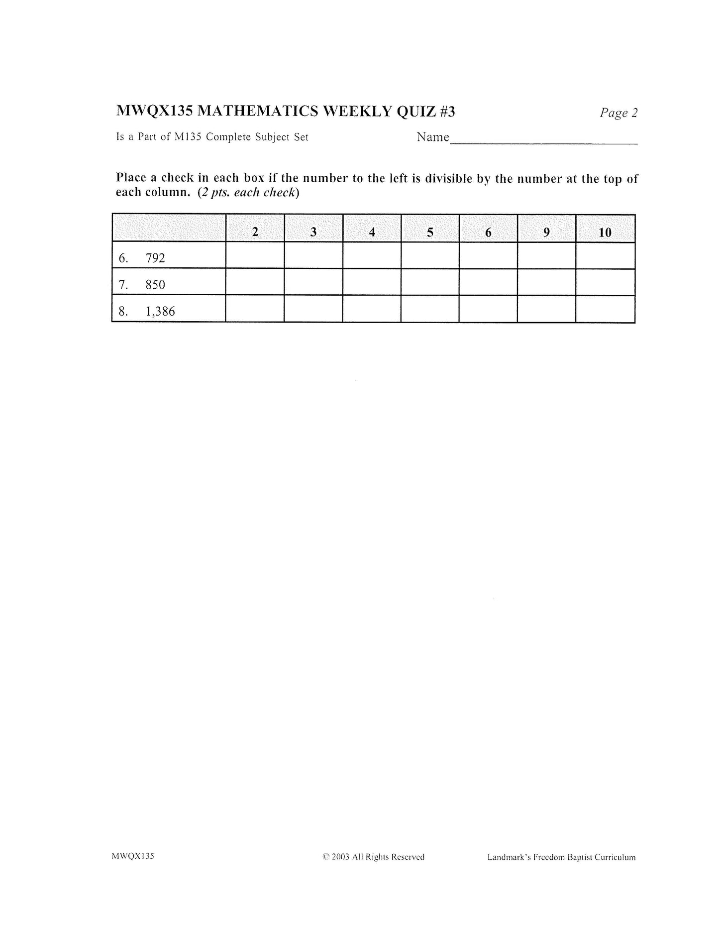 Math Grade 07