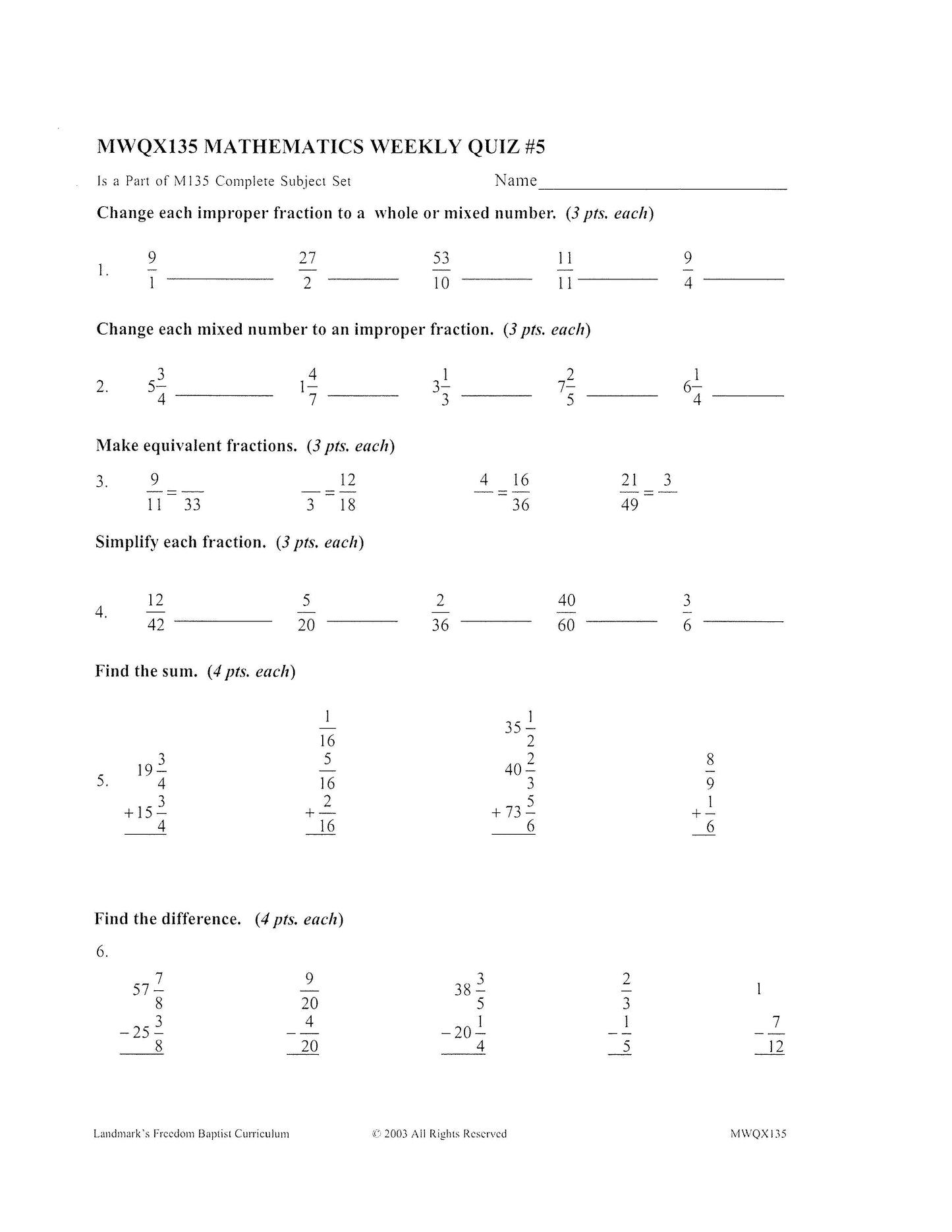 Math Grade 07