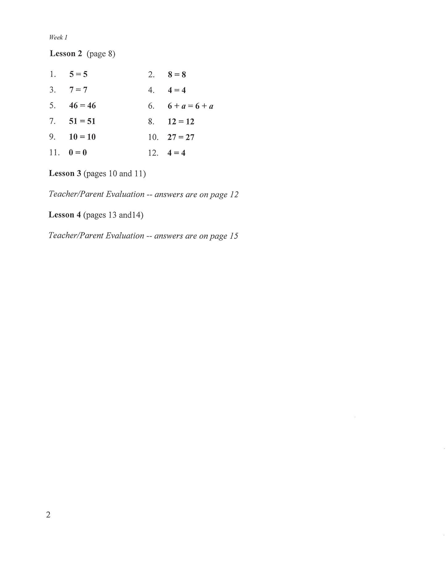 Math Grade 09 - Algebra I