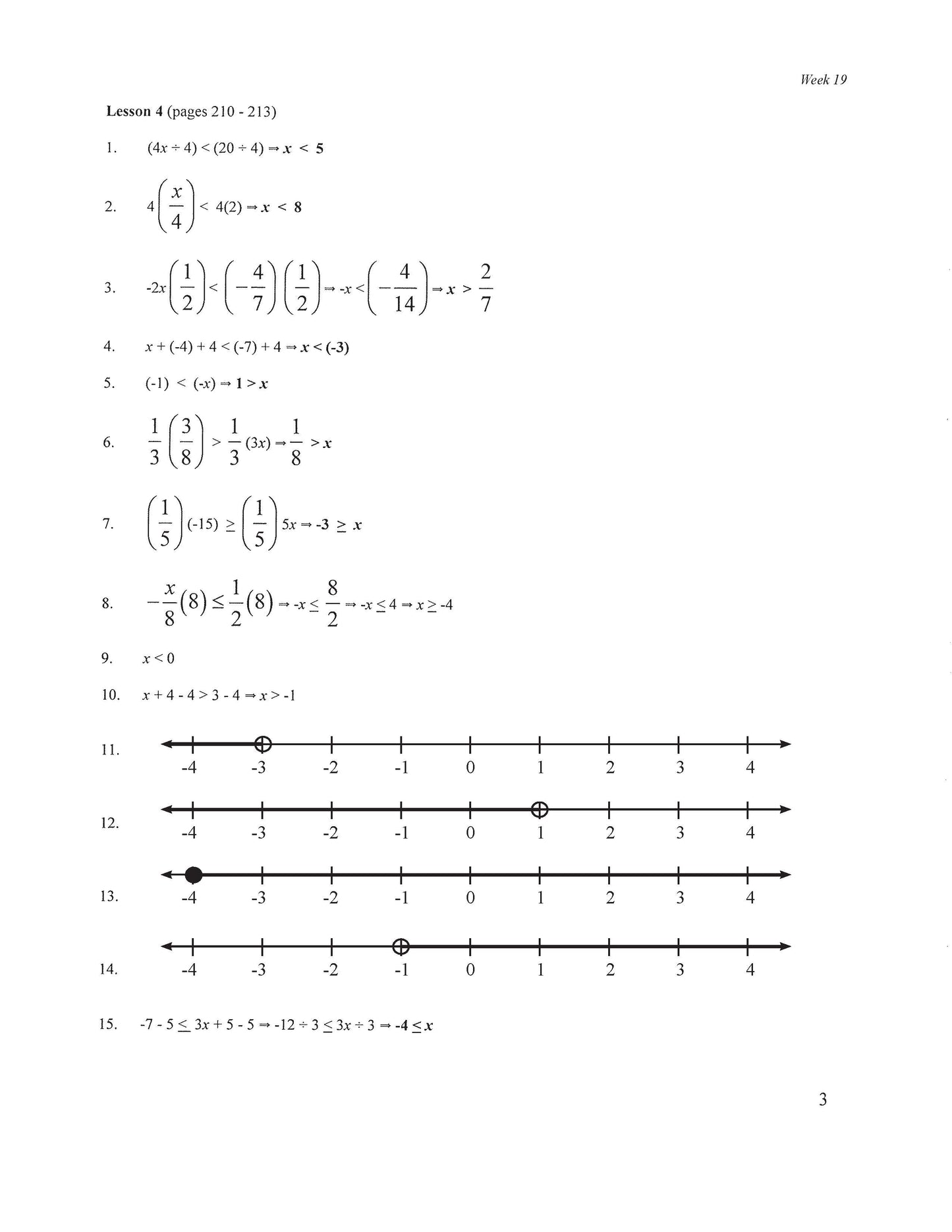 Math Grade 09 - Algebra I