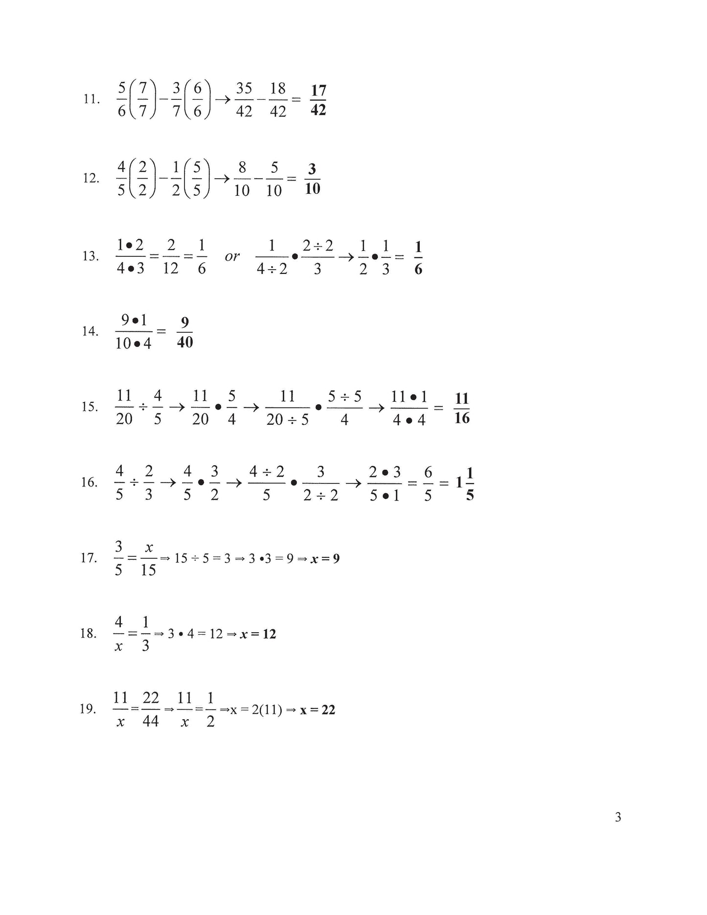 Math Grade 09 - Algebra I