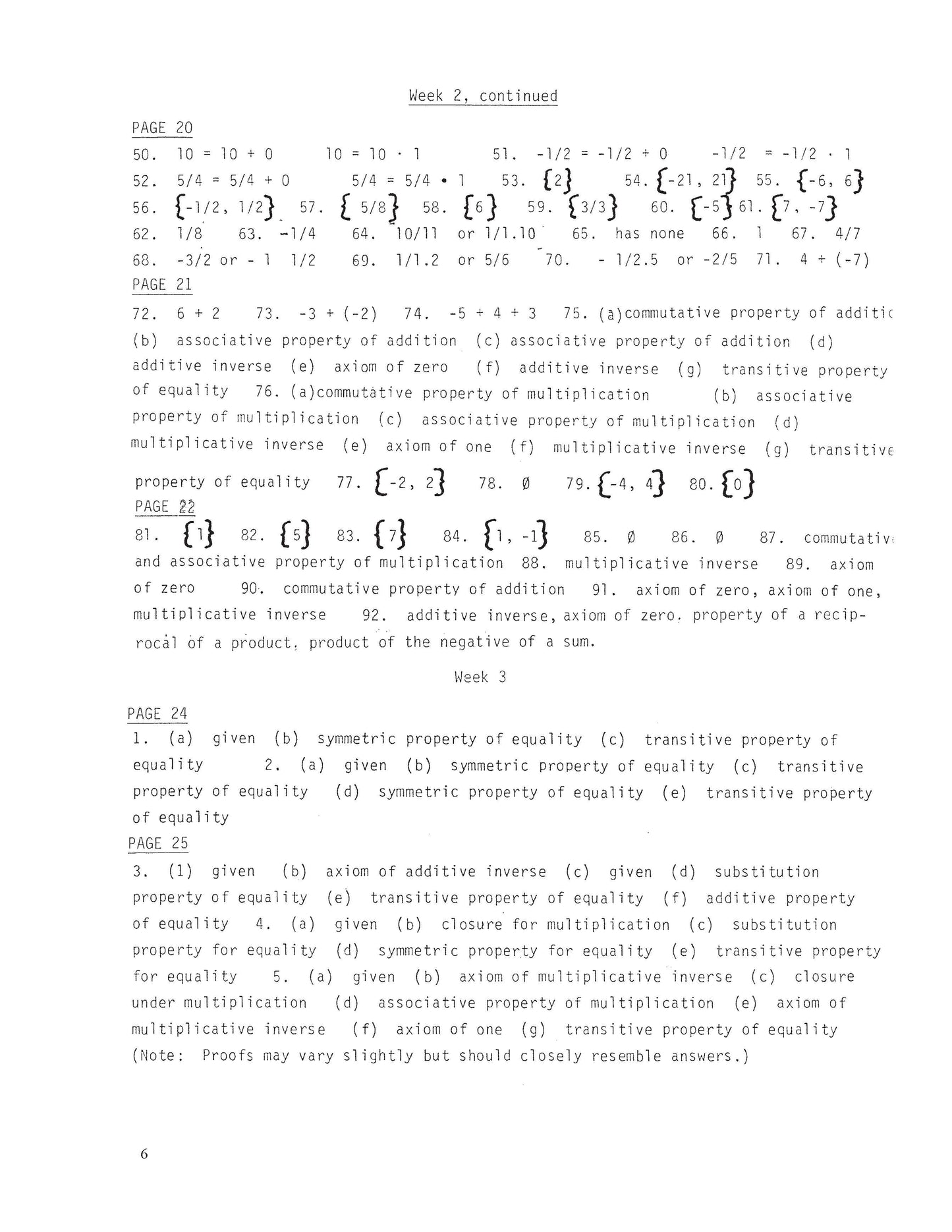 Math Grade 11 - Algebra II