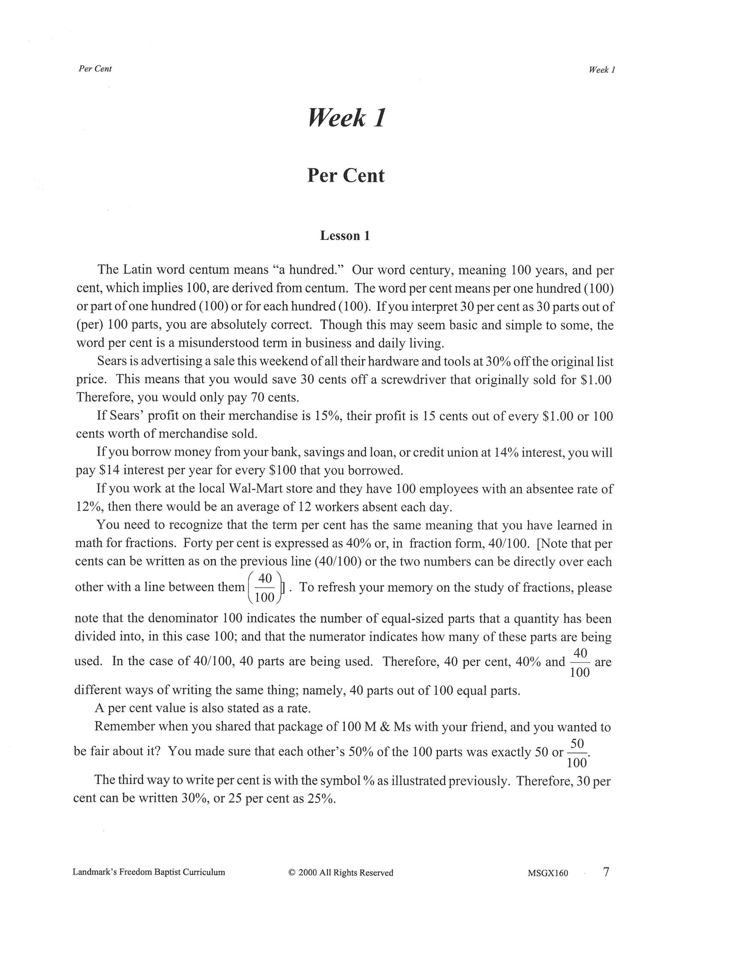 Math Grade 12 - Business Math