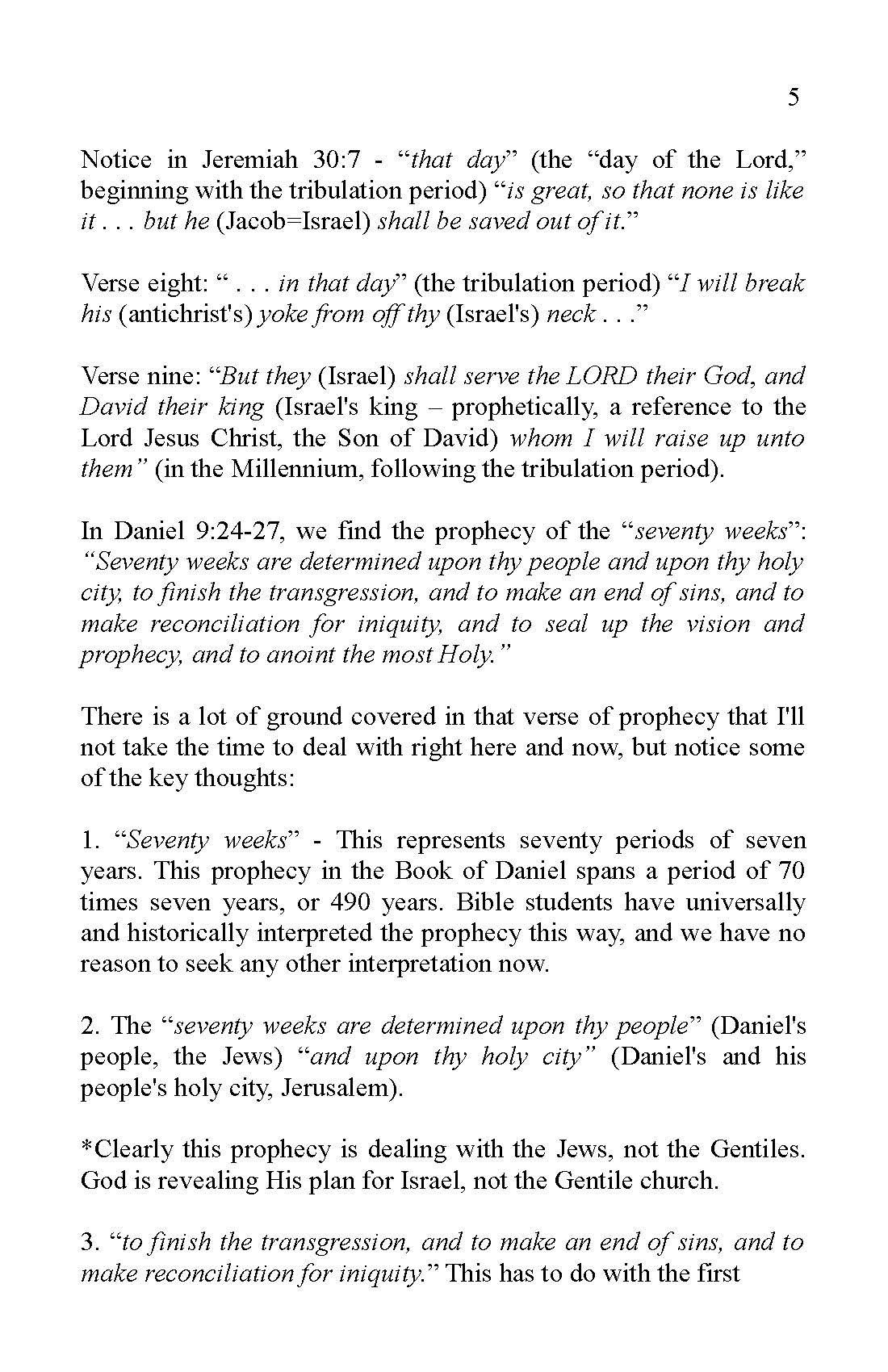 Rightly Dividing... The Rapture