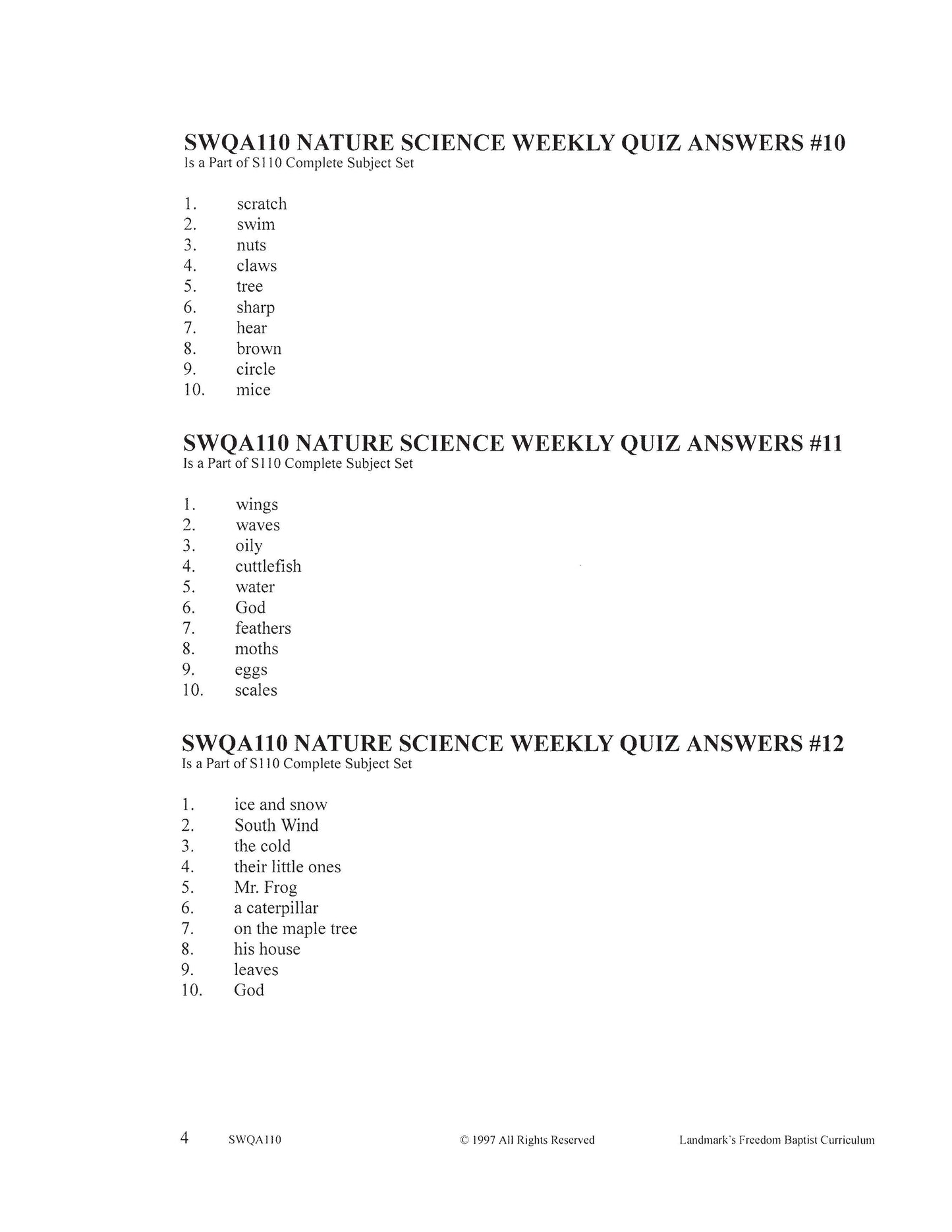Science Grade 02 - Nature Science