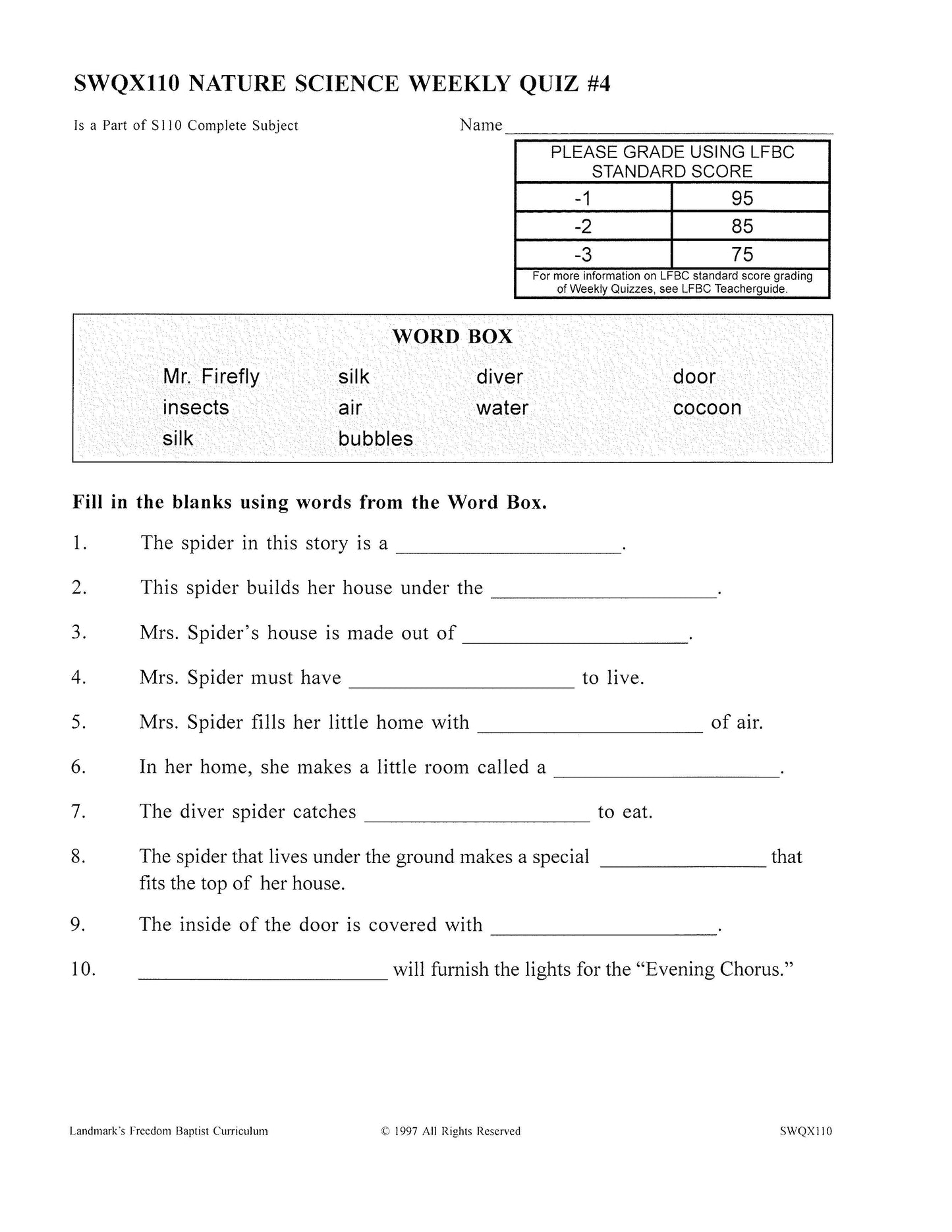 Science Grade 02 - Nature Science