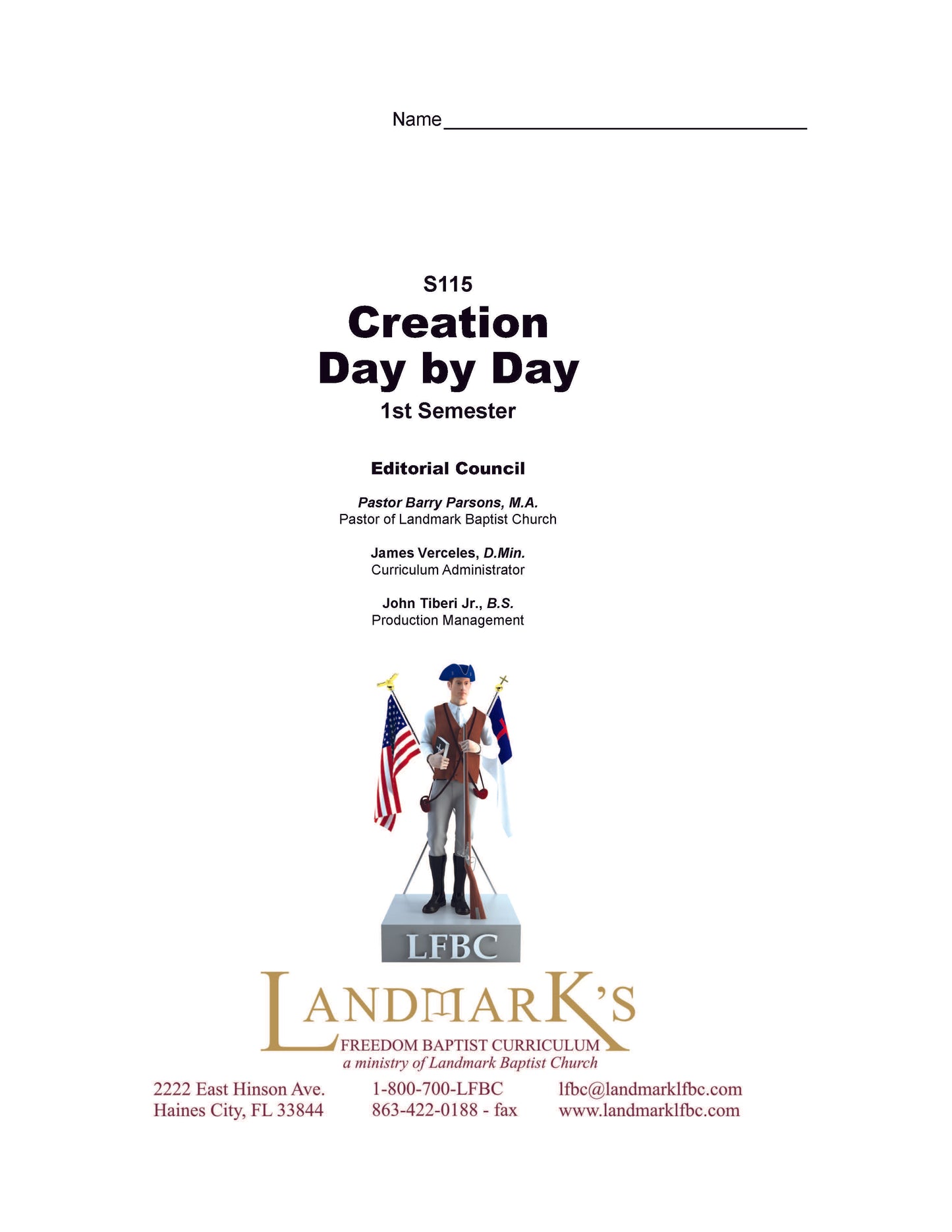 Science Grade 03 - Creation Day-by-Day