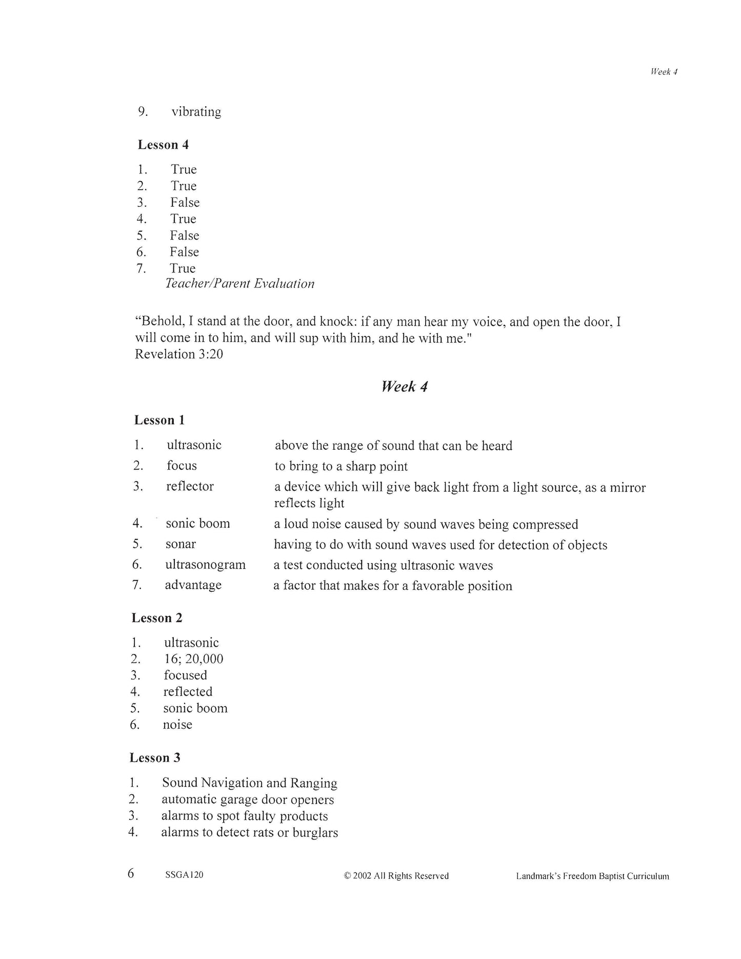 Science Grade 04 - Our World : Scientific Facts