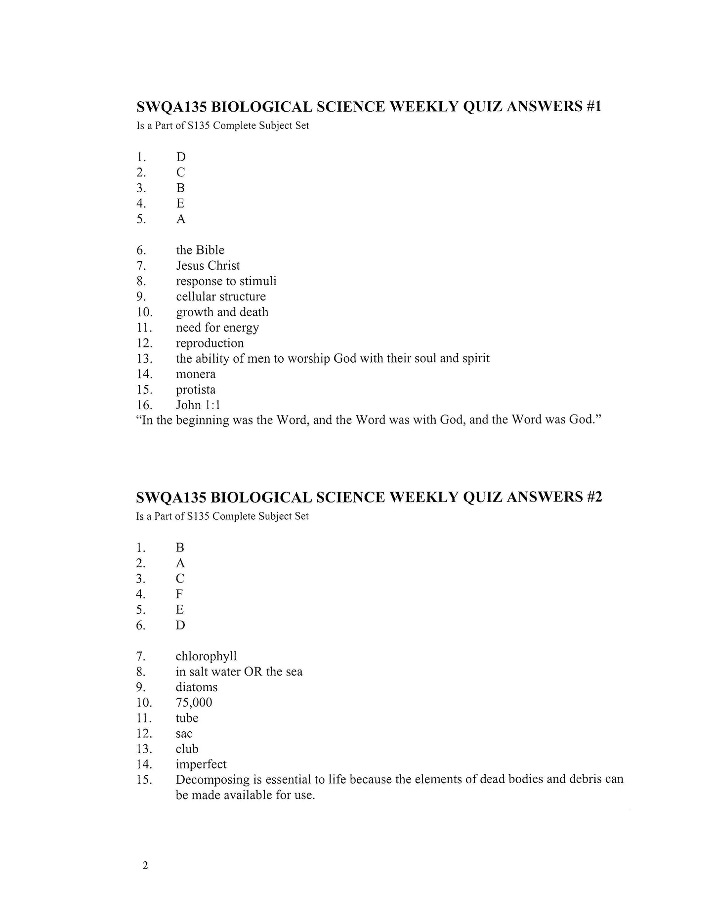 Science Grade 07 - Biological Science