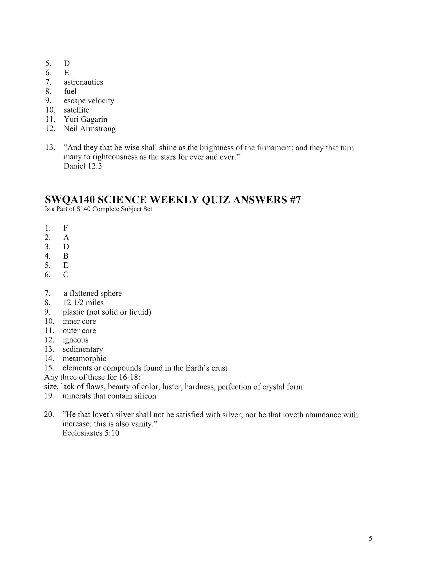 Science Grade 08 - General Science