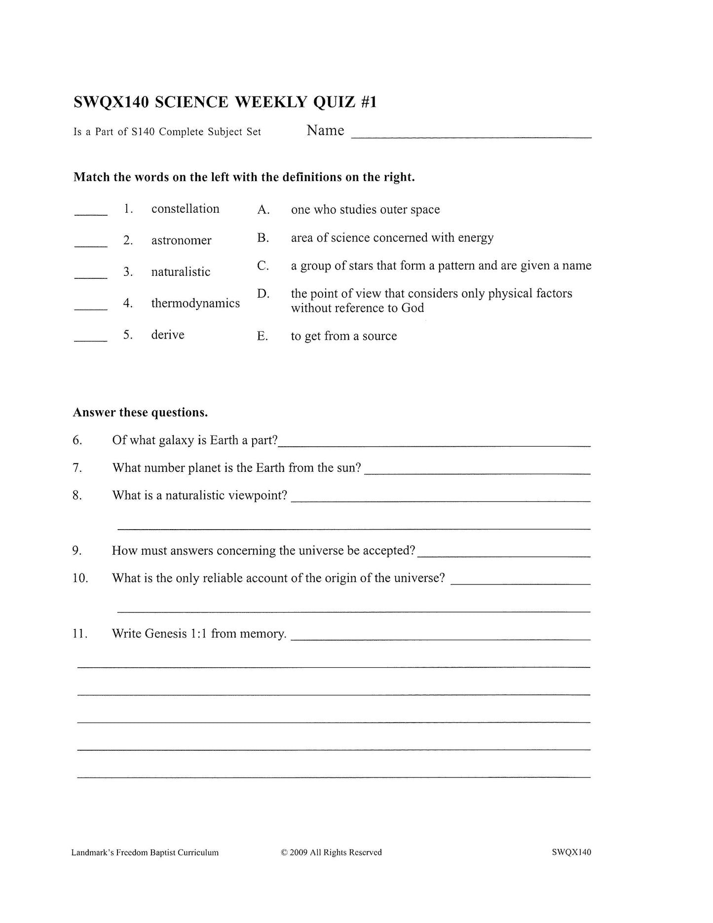Science Grade 08 - General Science
