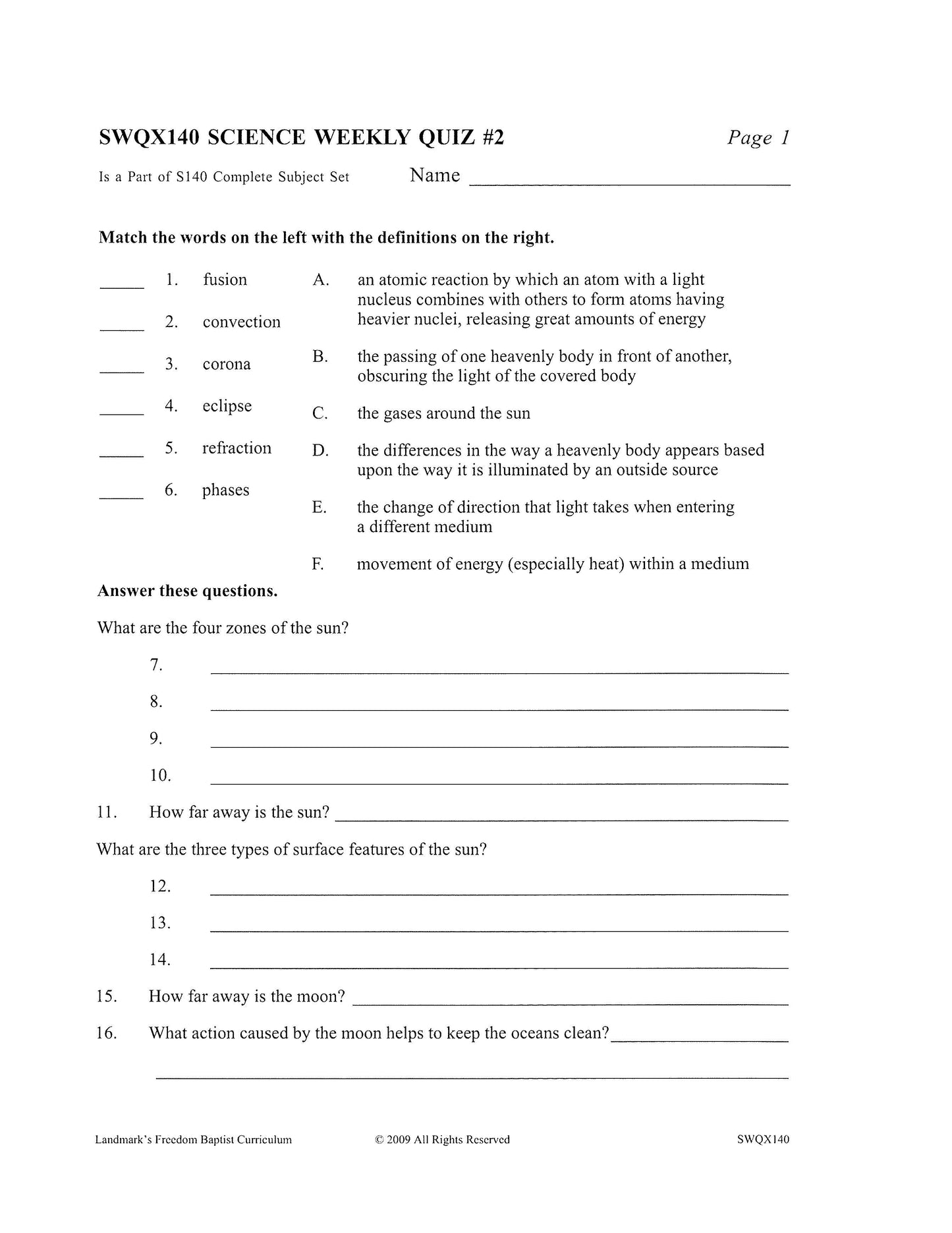 Science Grade 08 - General Science
