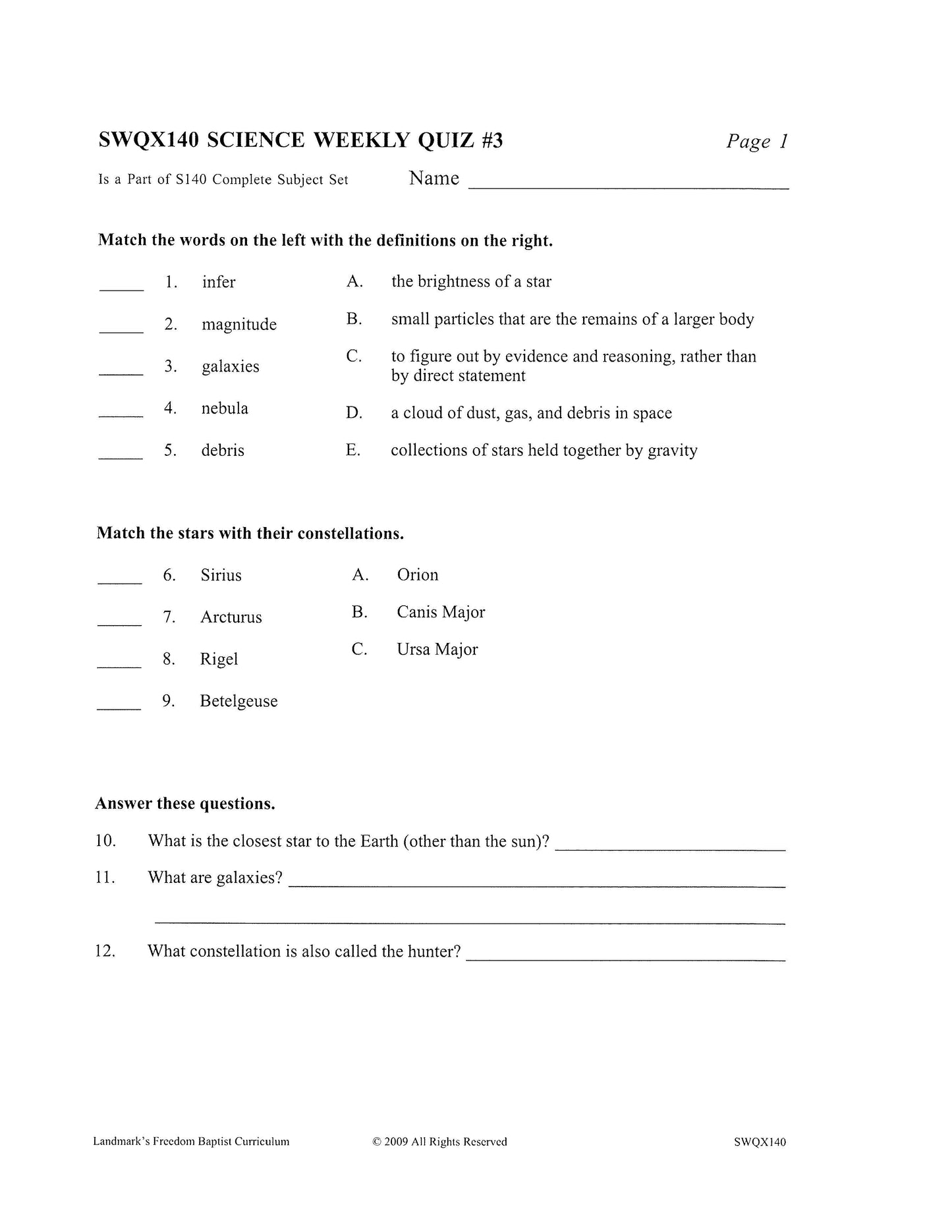 Science Grade 08 - General Science