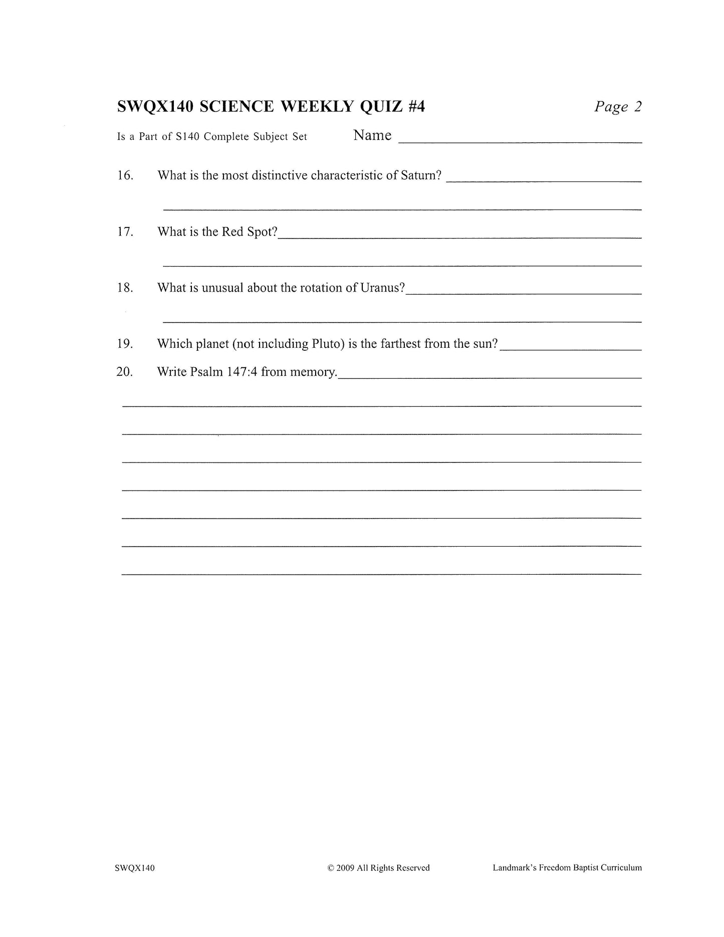 Science Grade 08 - General Science