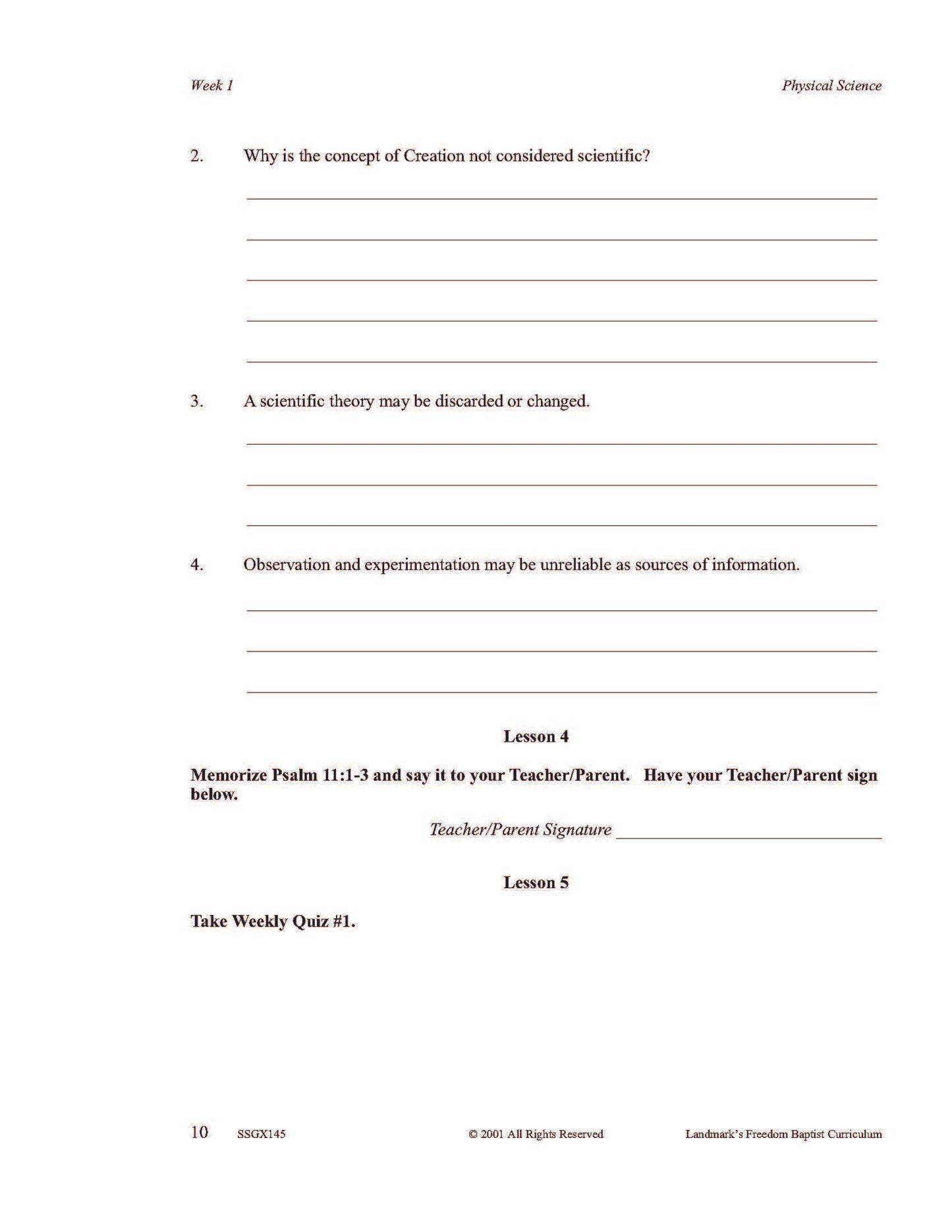 Science Grade 09 - Physical Science