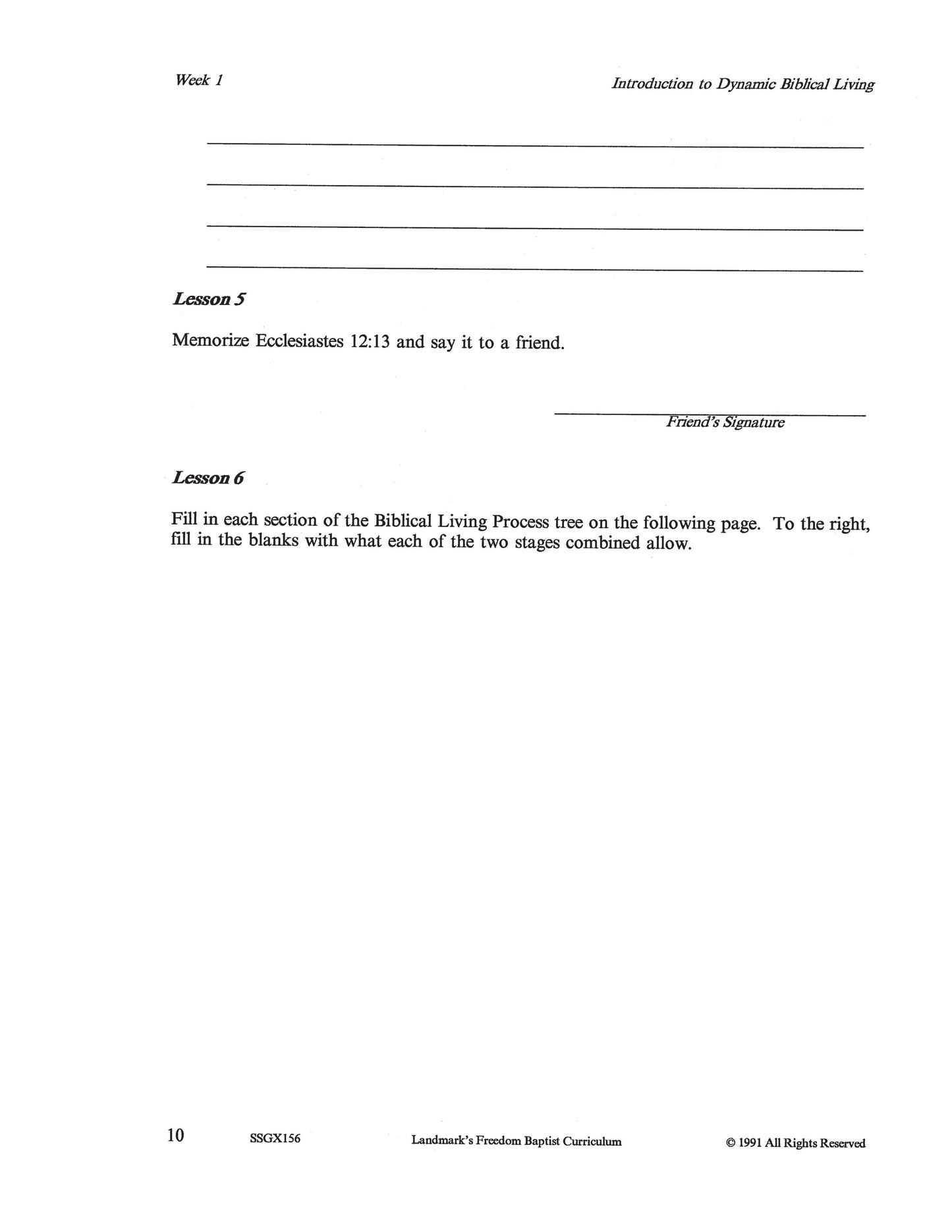 Science Grade 11 - Health & Dynamic Biblical Living