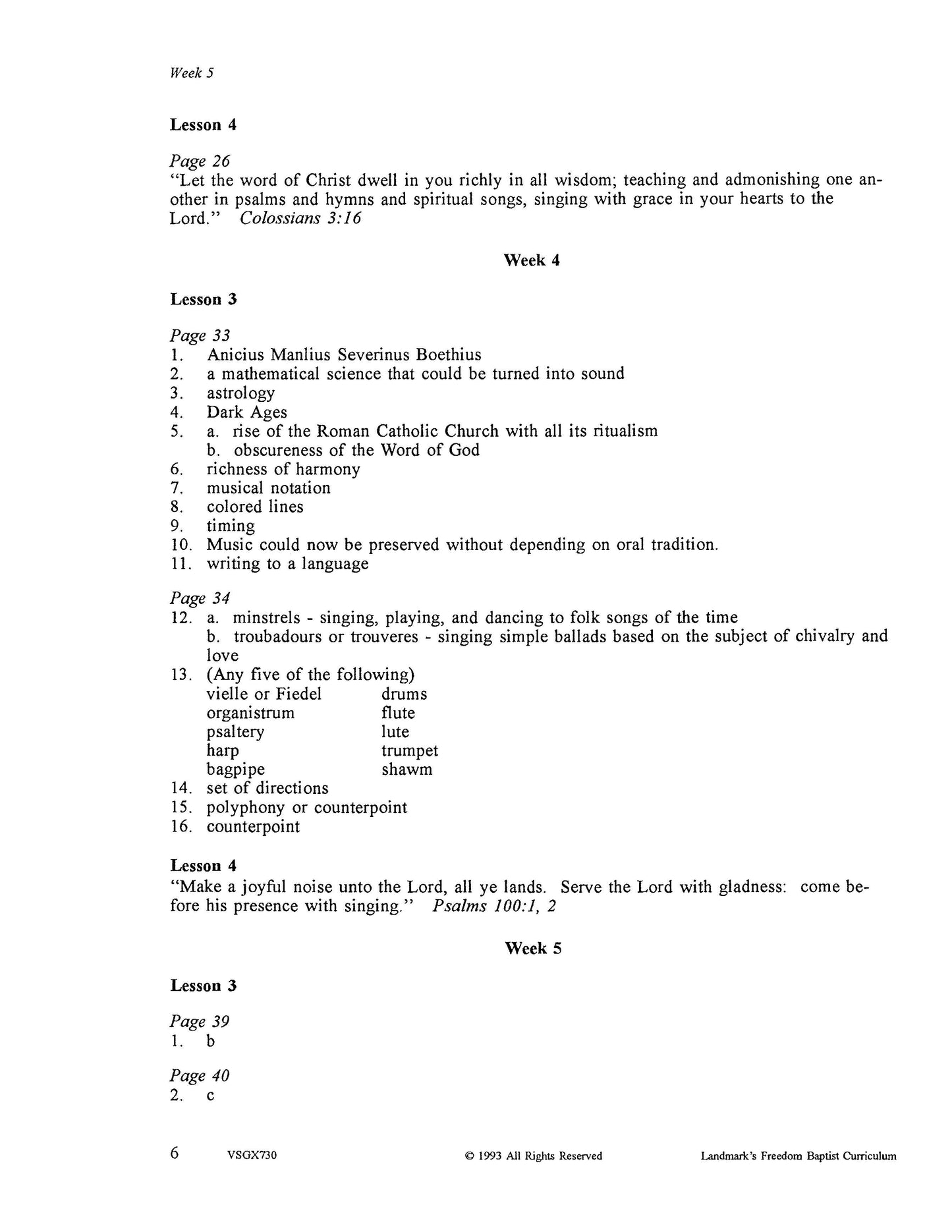 Principles of Music