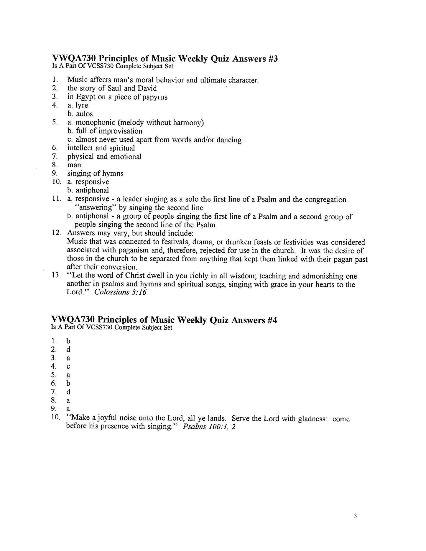 Principles of Music