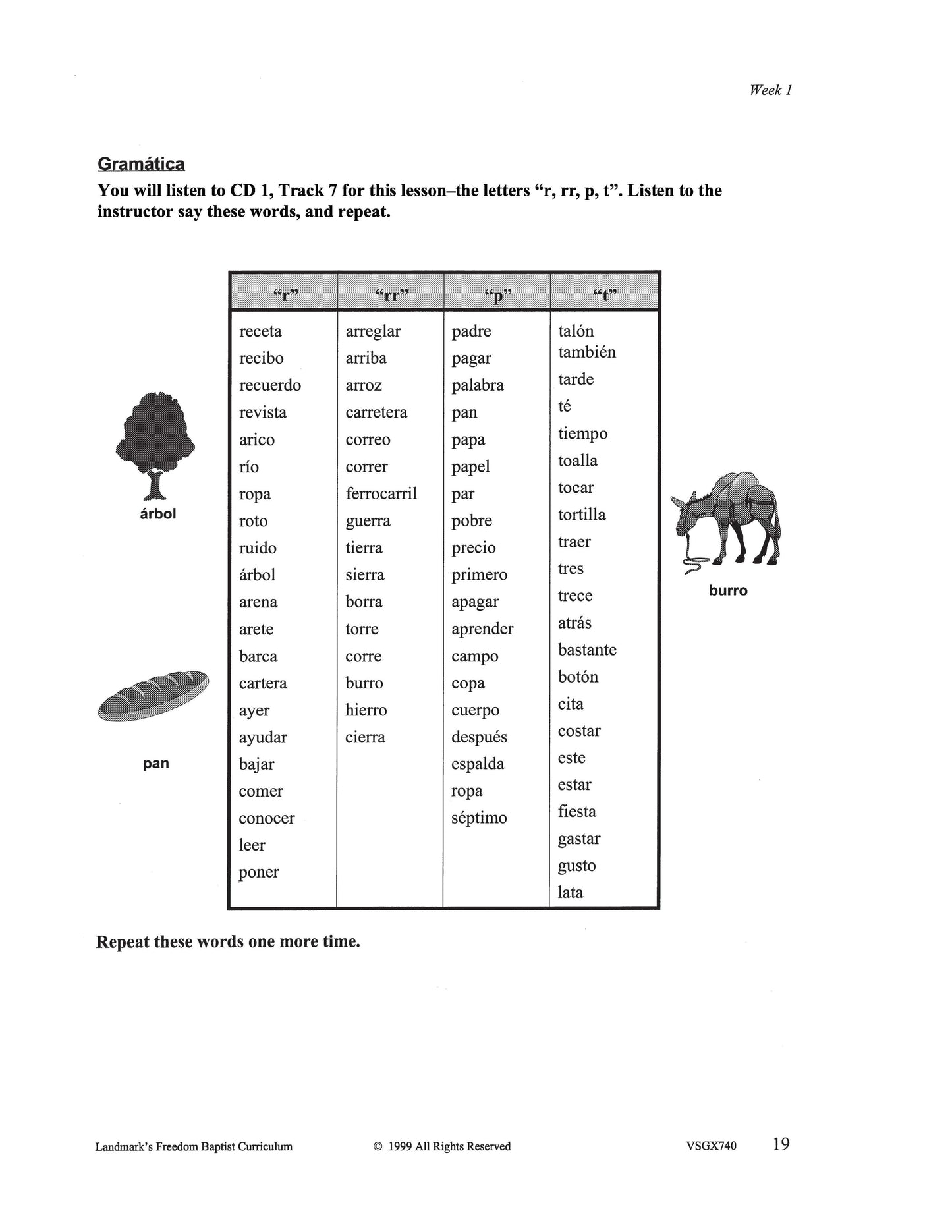Spanish I