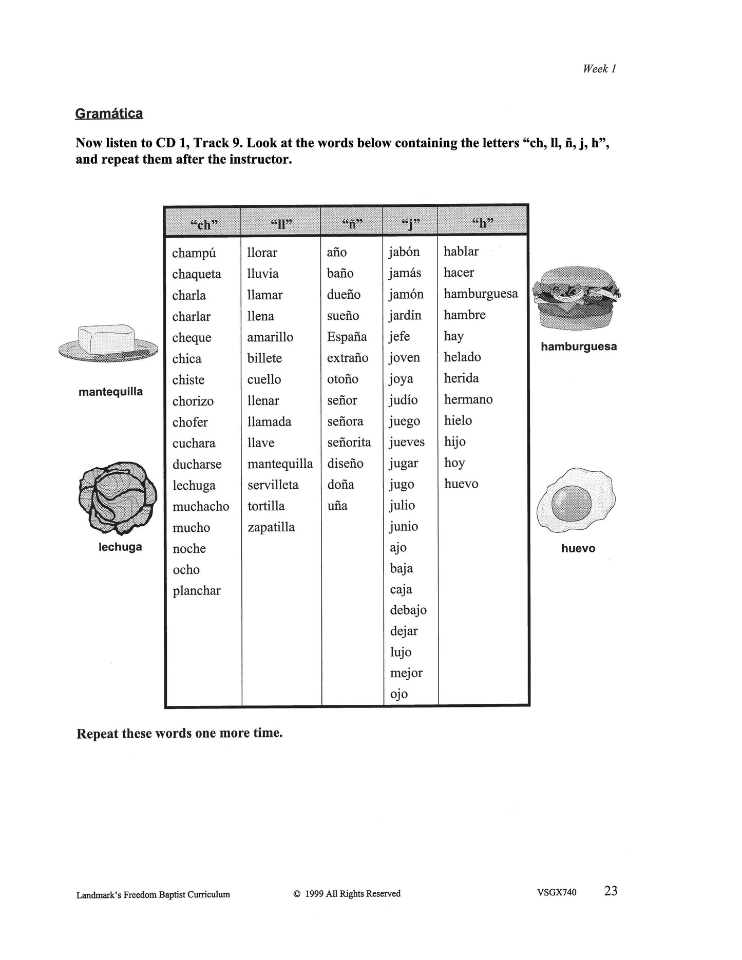 Spanish I