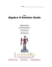 Load image into Gallery viewer, Support - Algebra II Solution Guide
