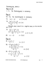 Load image into Gallery viewer, Support - Algebra II Solution Guide
