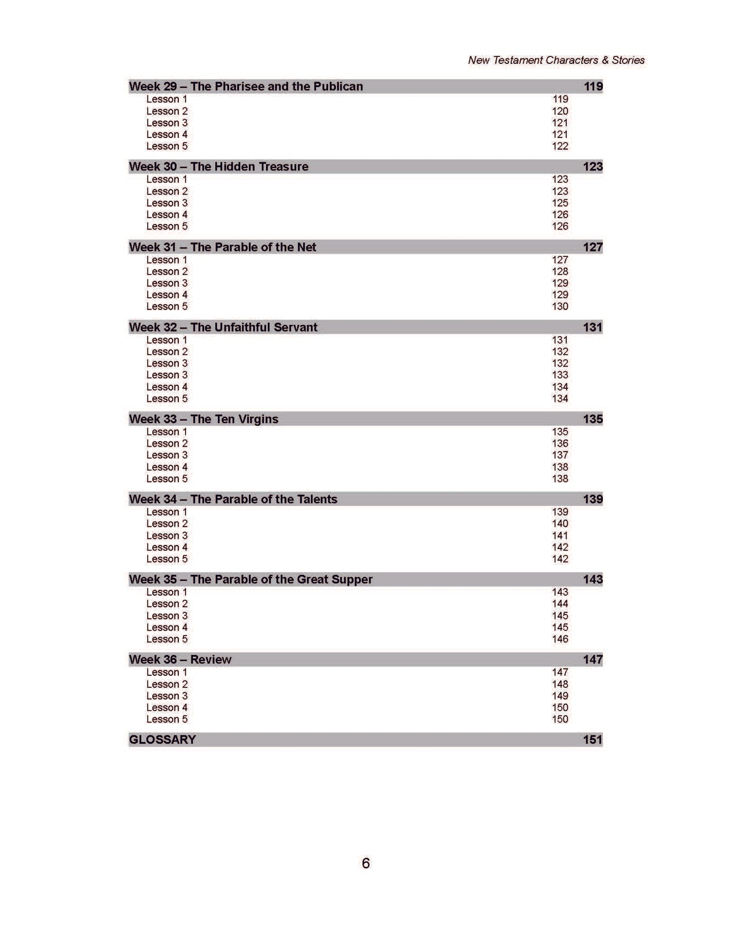 Bible Grade 03 - New Testament Characters