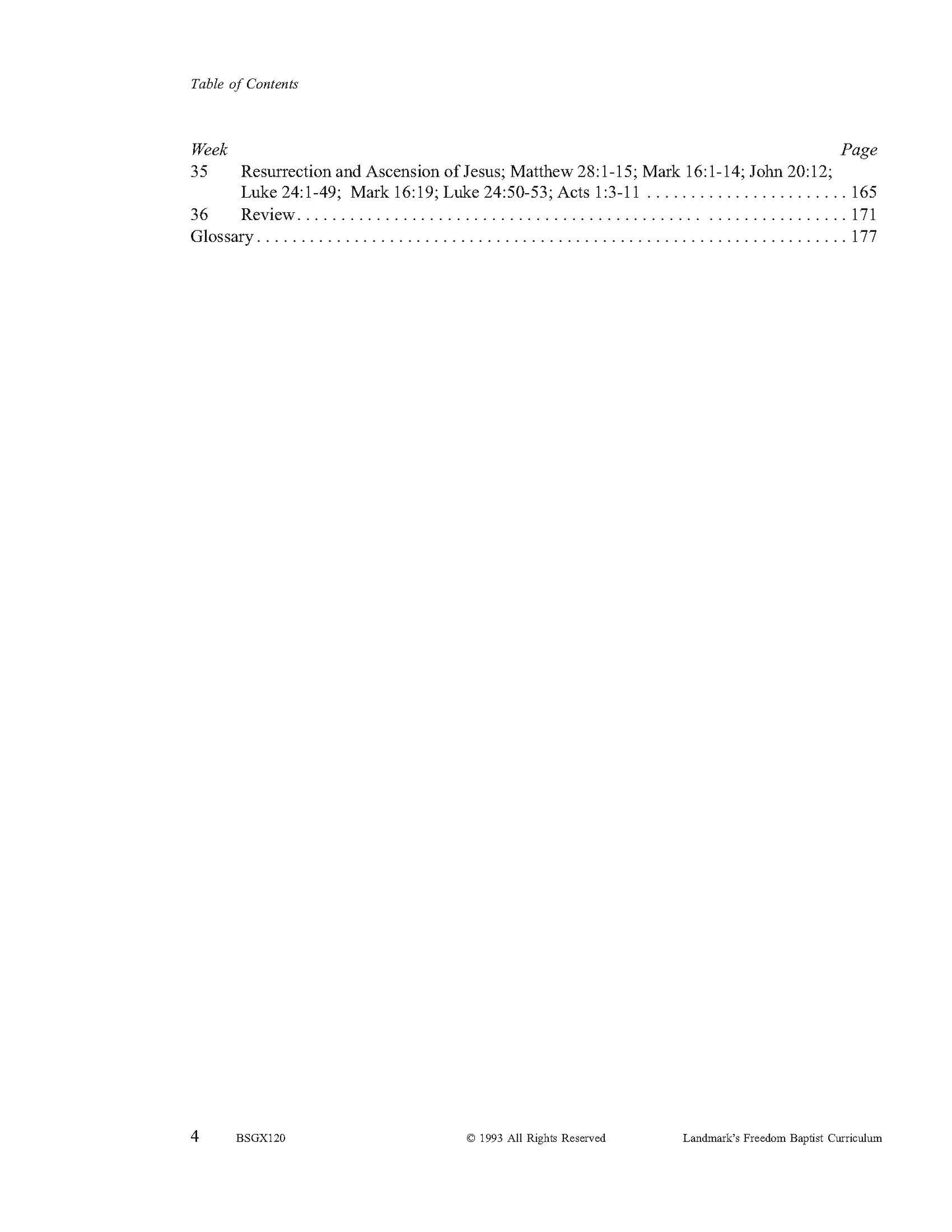 Bible Grade 04 - Miracles of Christ