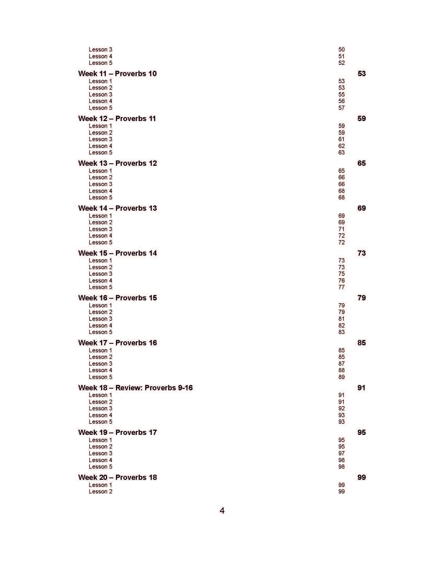 Bible Grade 07 - Book of Proverbs
