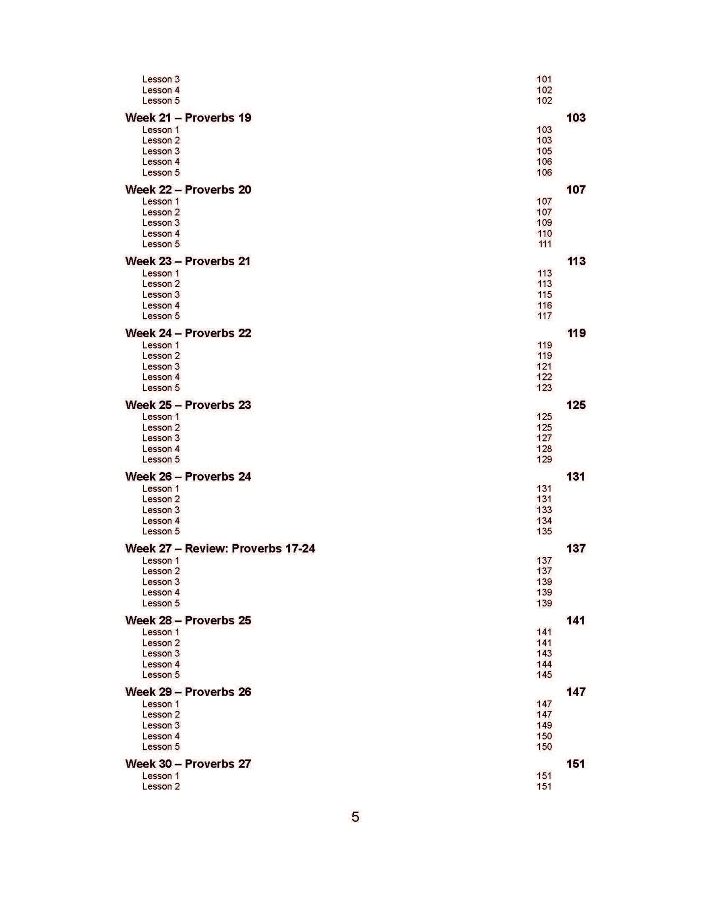 Bible Grade 07 - Book of Proverbs