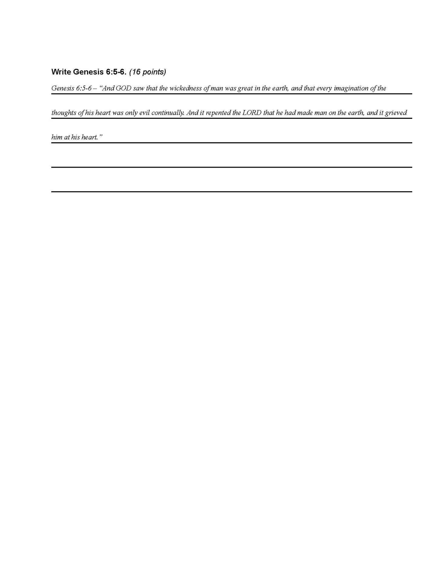 Bible Grade 08 - The Book of Genesis