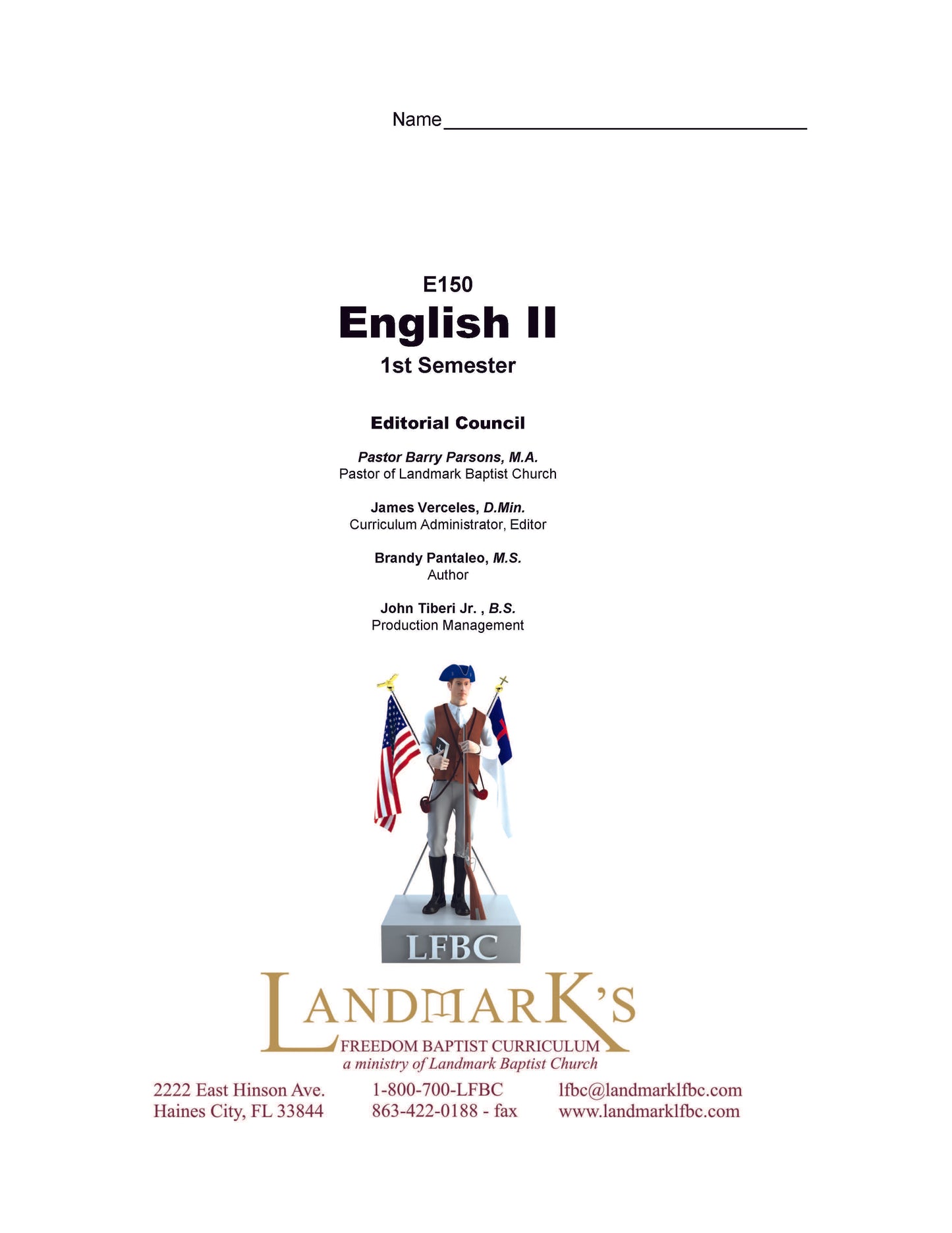 English Grade 10 - English Grammar and Composition II