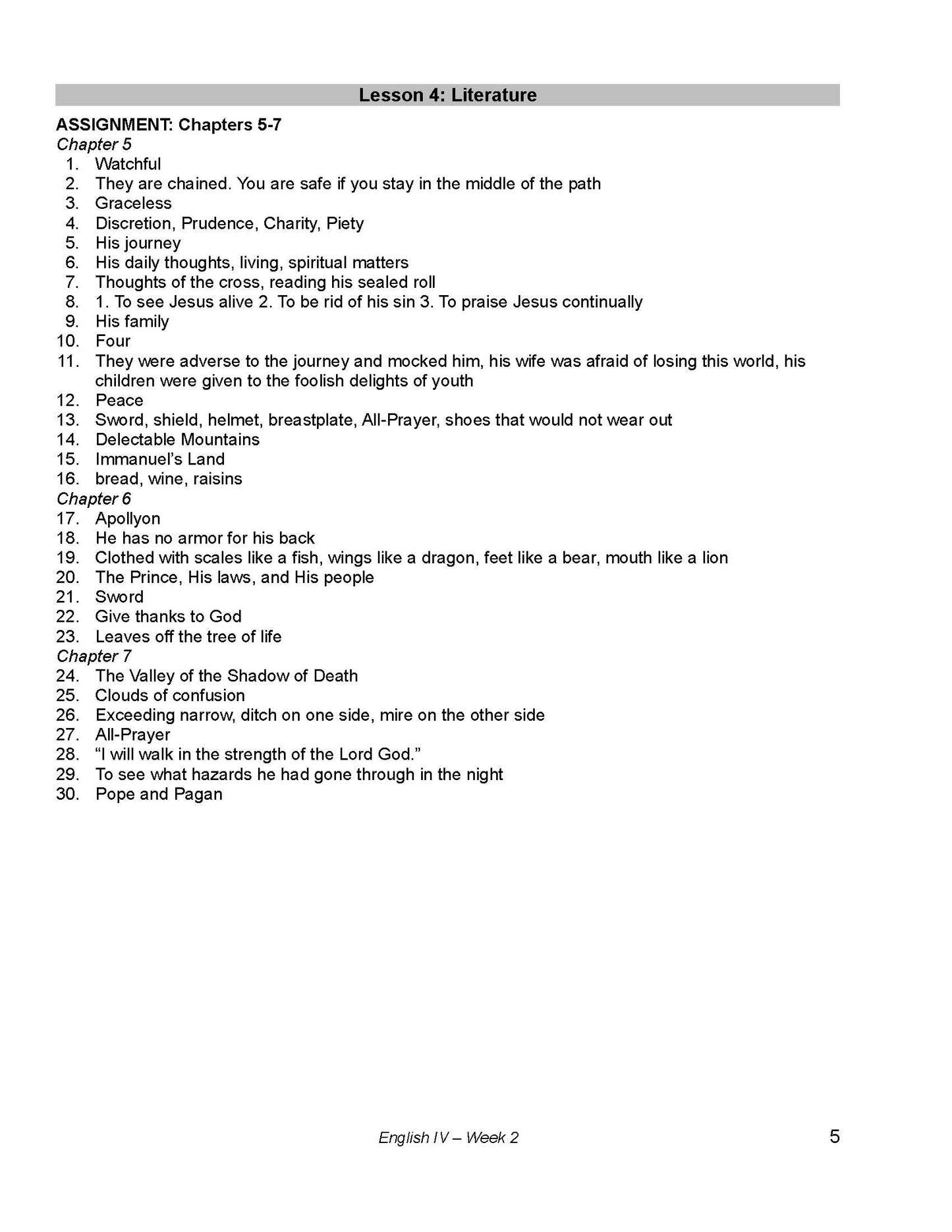 English Grade 12 - English Grammar and Composition IV