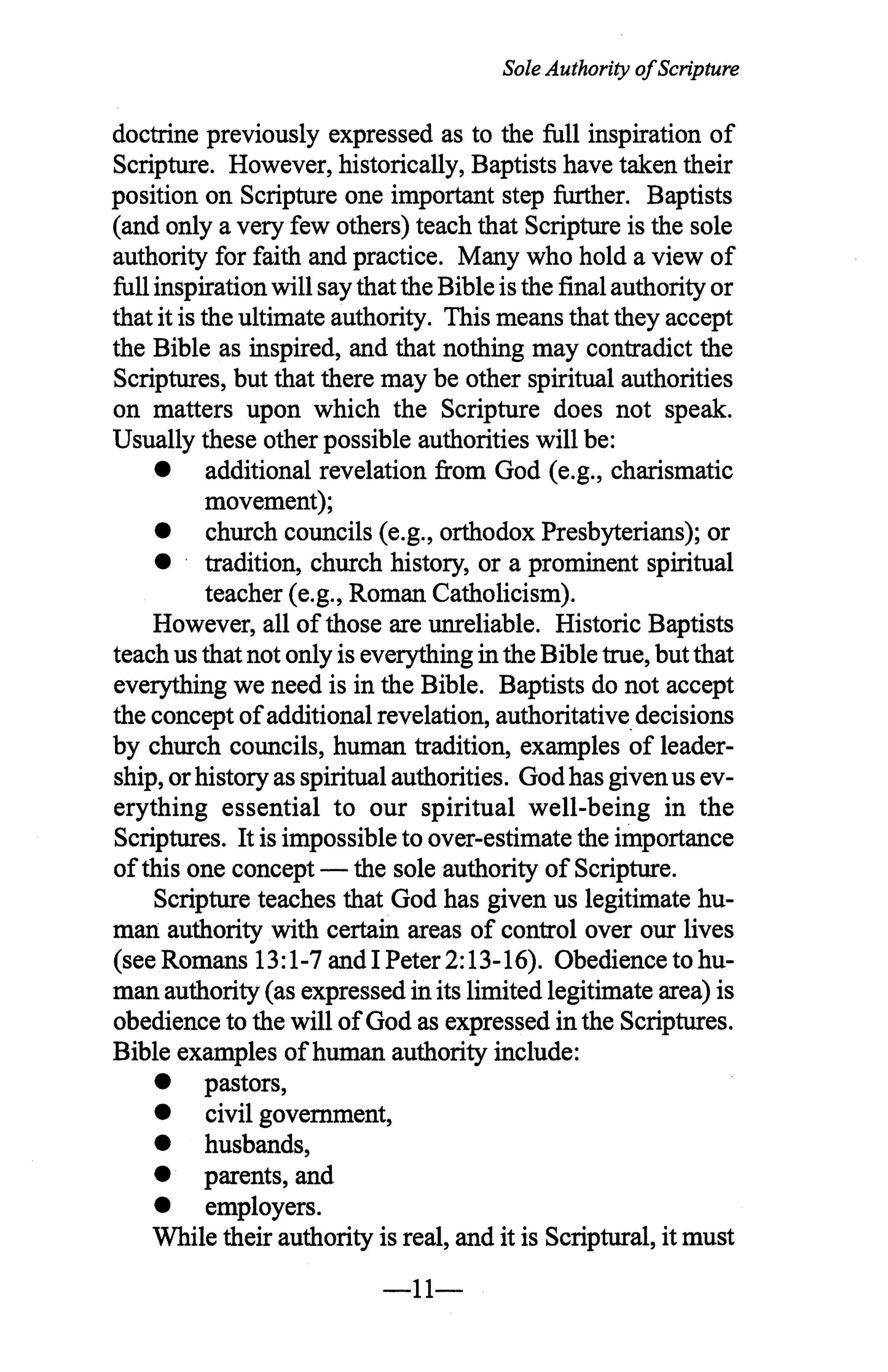 The Faithful Baptist Witness