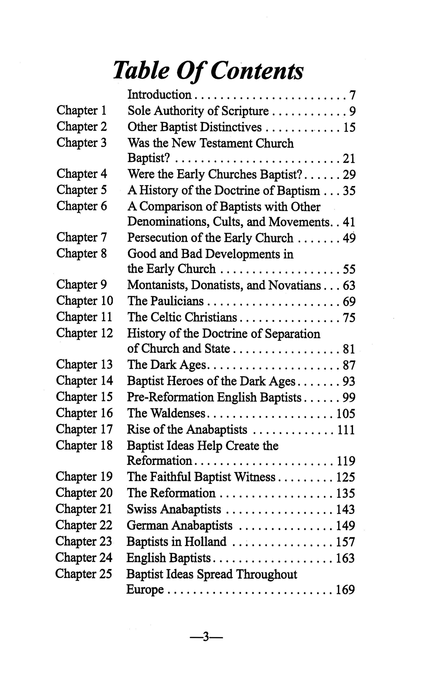 The Faithful Baptist Witness
