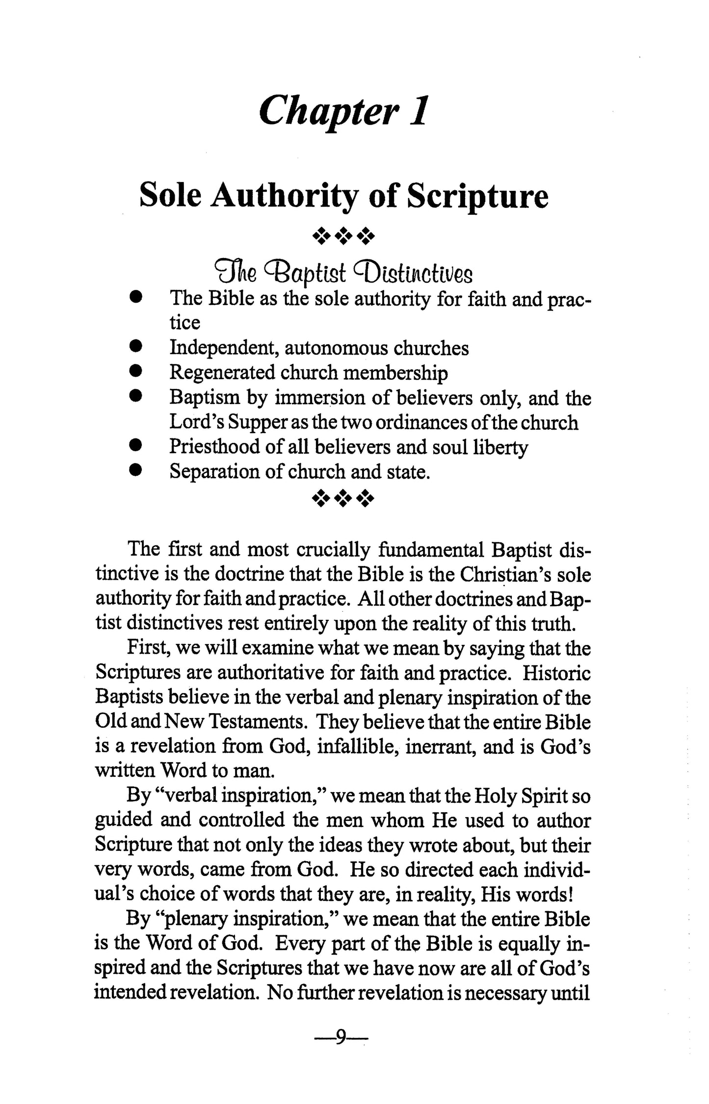 The Faithful Baptist Witness