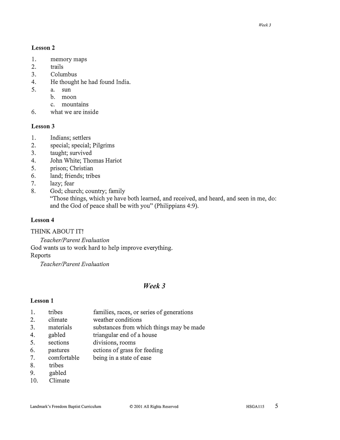 History Grade 03 - Great American Heroes