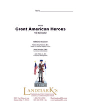 Load image into Gallery viewer, History Grade 03 - Great American Heroes
