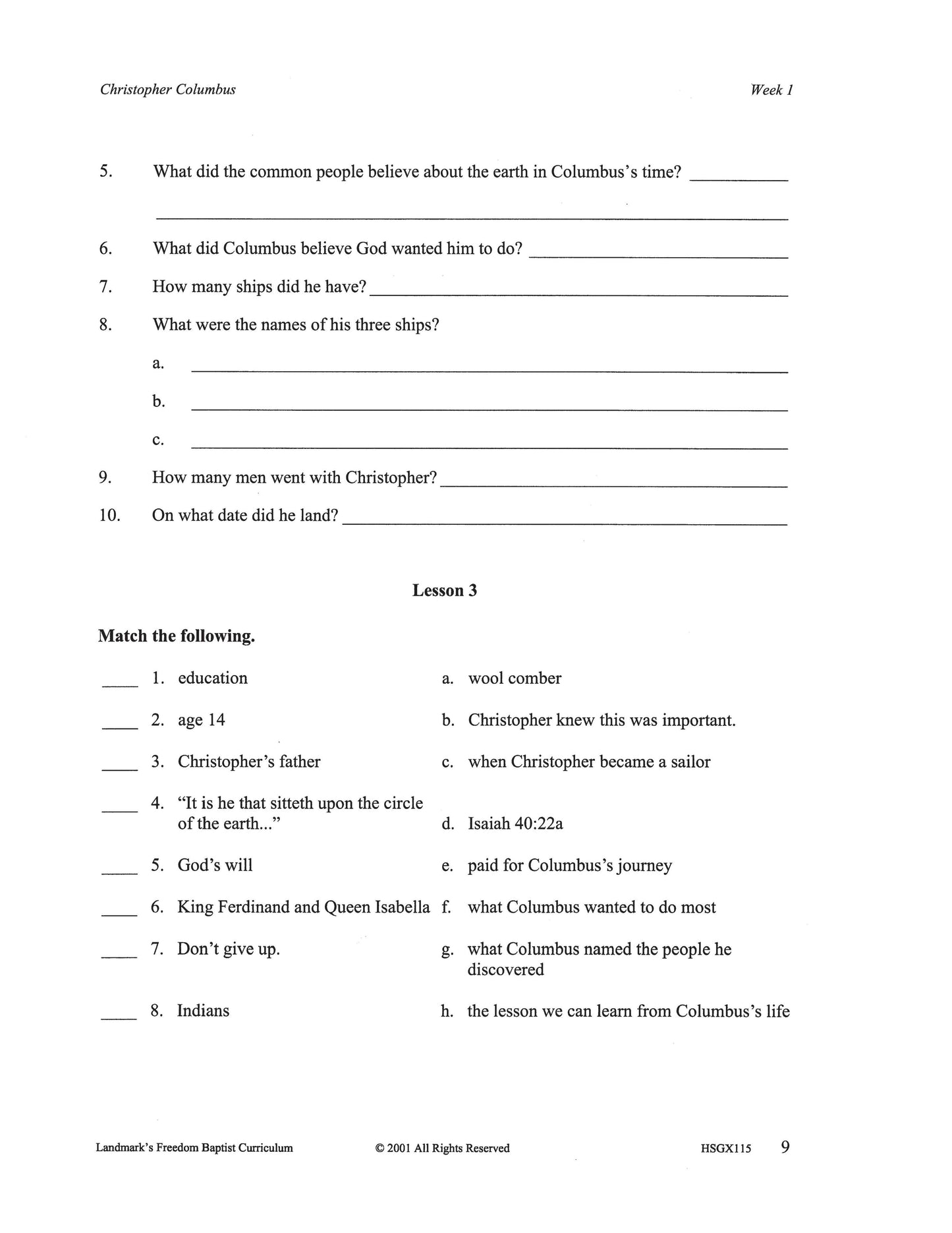 History Grade 03 - Great American Heroes