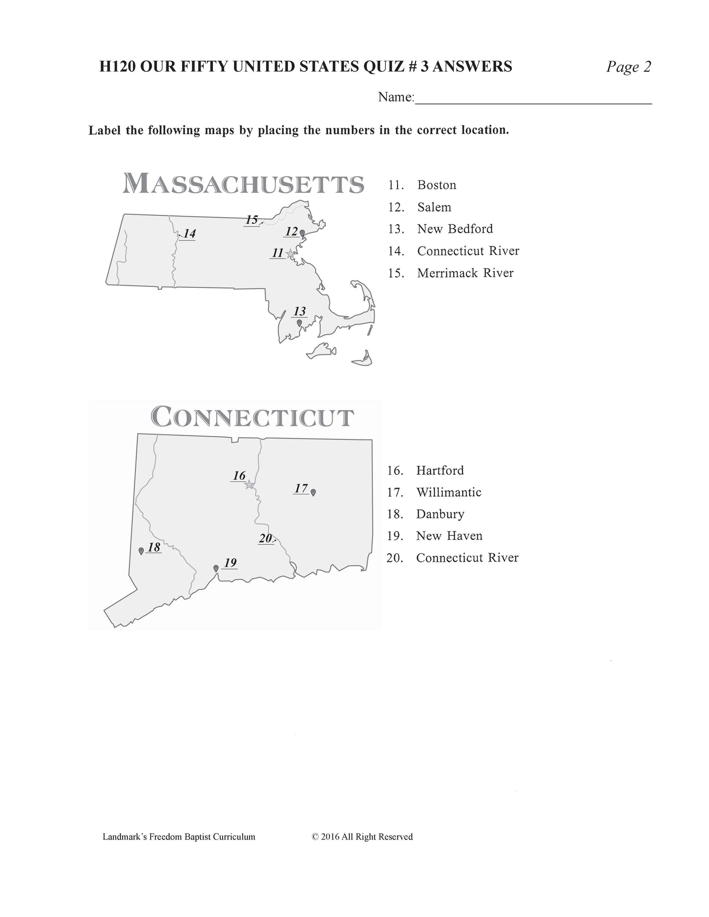 History Grade 04 - Our Fifty United States