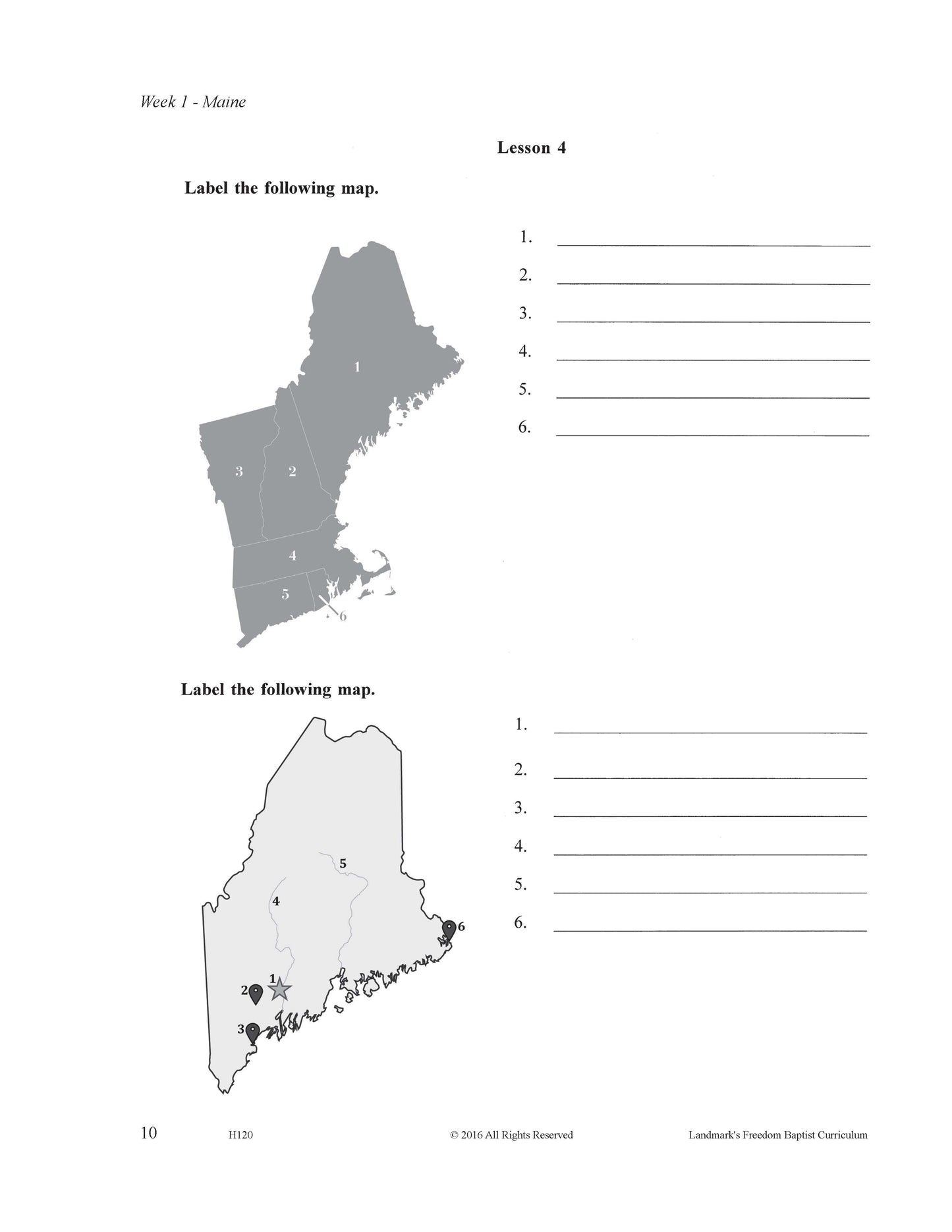 History Grade 04 - Our Fifty United States