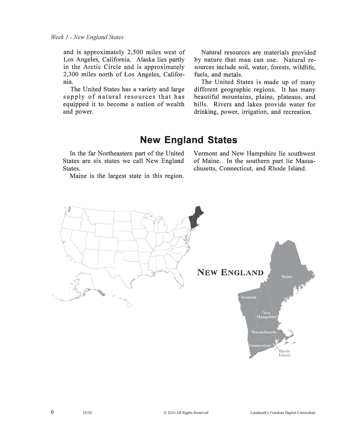 History Grade 04 - Our Fifty United States