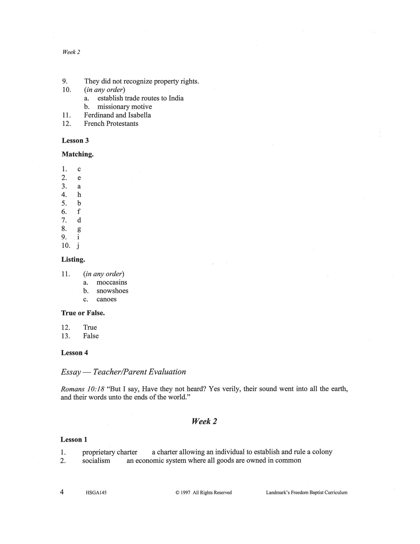 History Grade 09 - U.S. History